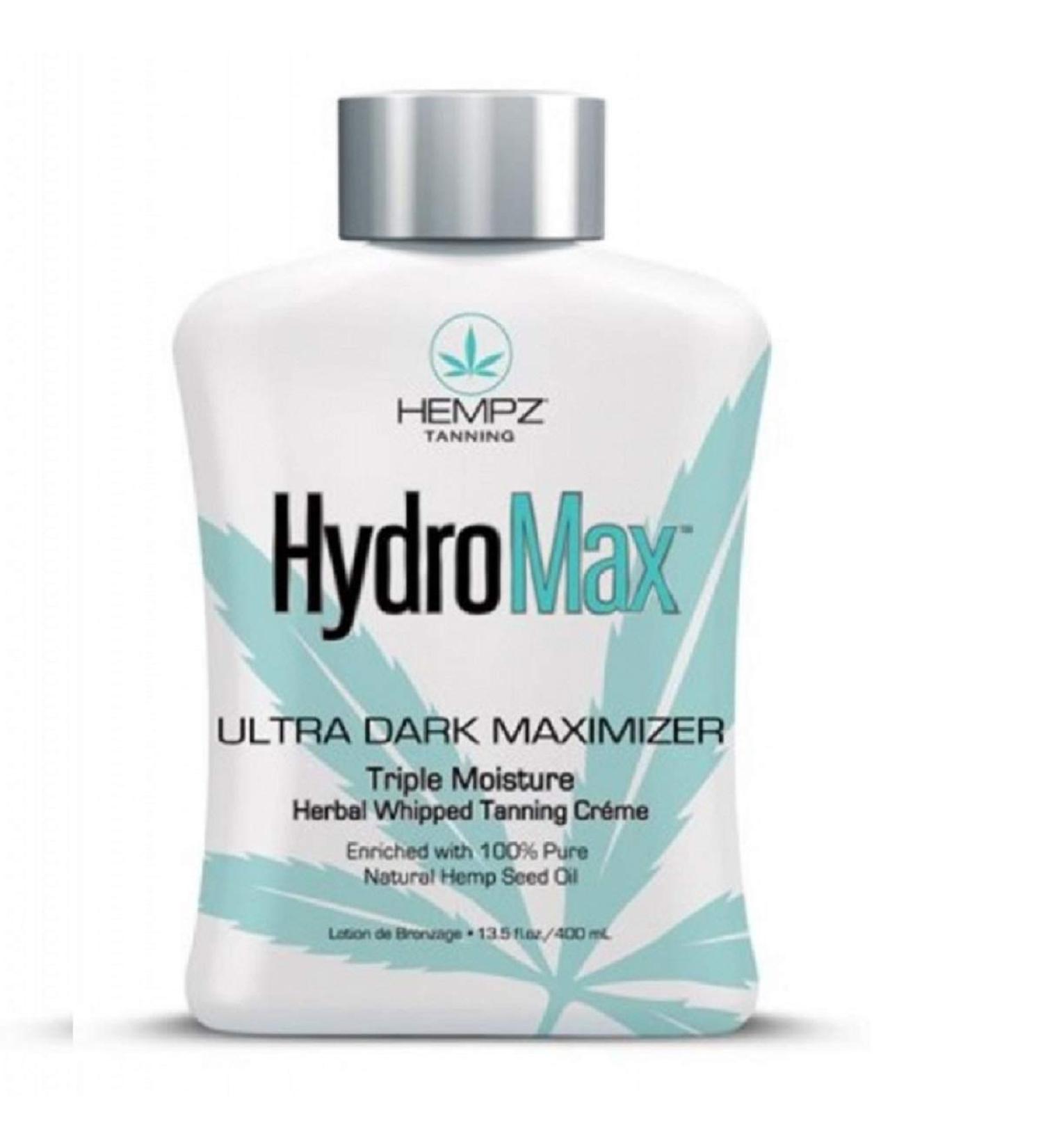Hempz Hydro Max Ultra Dark Maximizer Indoor Tanning Salon Lotion 13.5 Fl Oz | Buy Online Now - Buy Online on SooperMarket.com