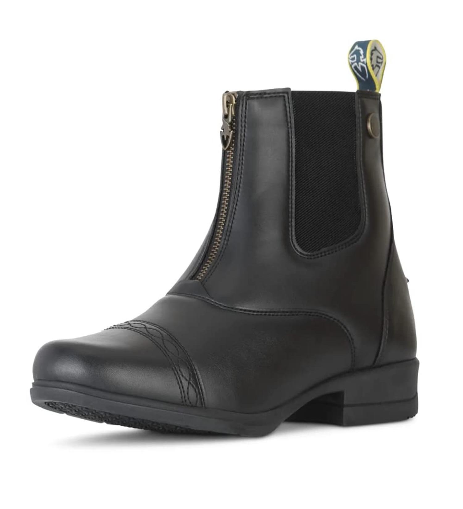 Shires Moretta Clio Adult's Paddock Boot Black 10 - Premium Equestrian Footwear - Buy Online on SooperMarket.com