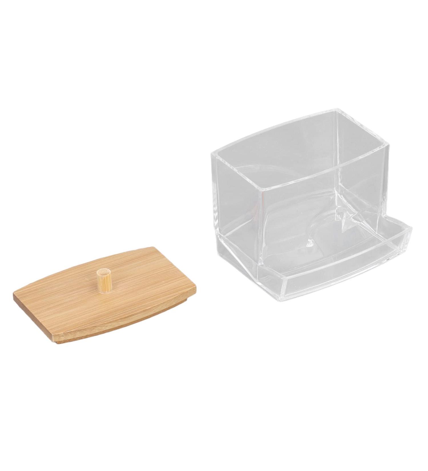 Shop Aunma's Durable Cotton Swab Storage Case - Stylish Box for Jewelry & Makeup Tools | International Shipping Available - Buy Online on SooperMarket.com