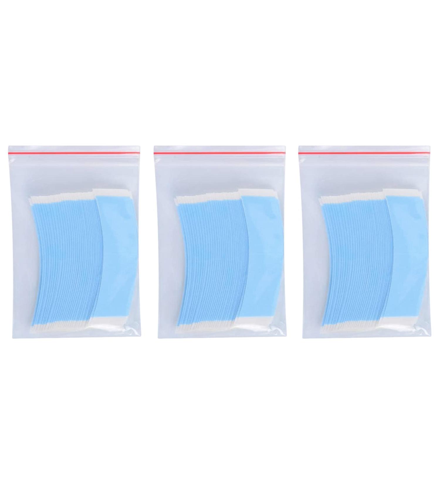 MRNHA 108Pc/Lot Strong Wig Double Tape Strips Fixed Hair System Adhesive Extension Lace Wig Waterproof Sweat Wig Film Adhesive - Buy Online on SooperMarket.com