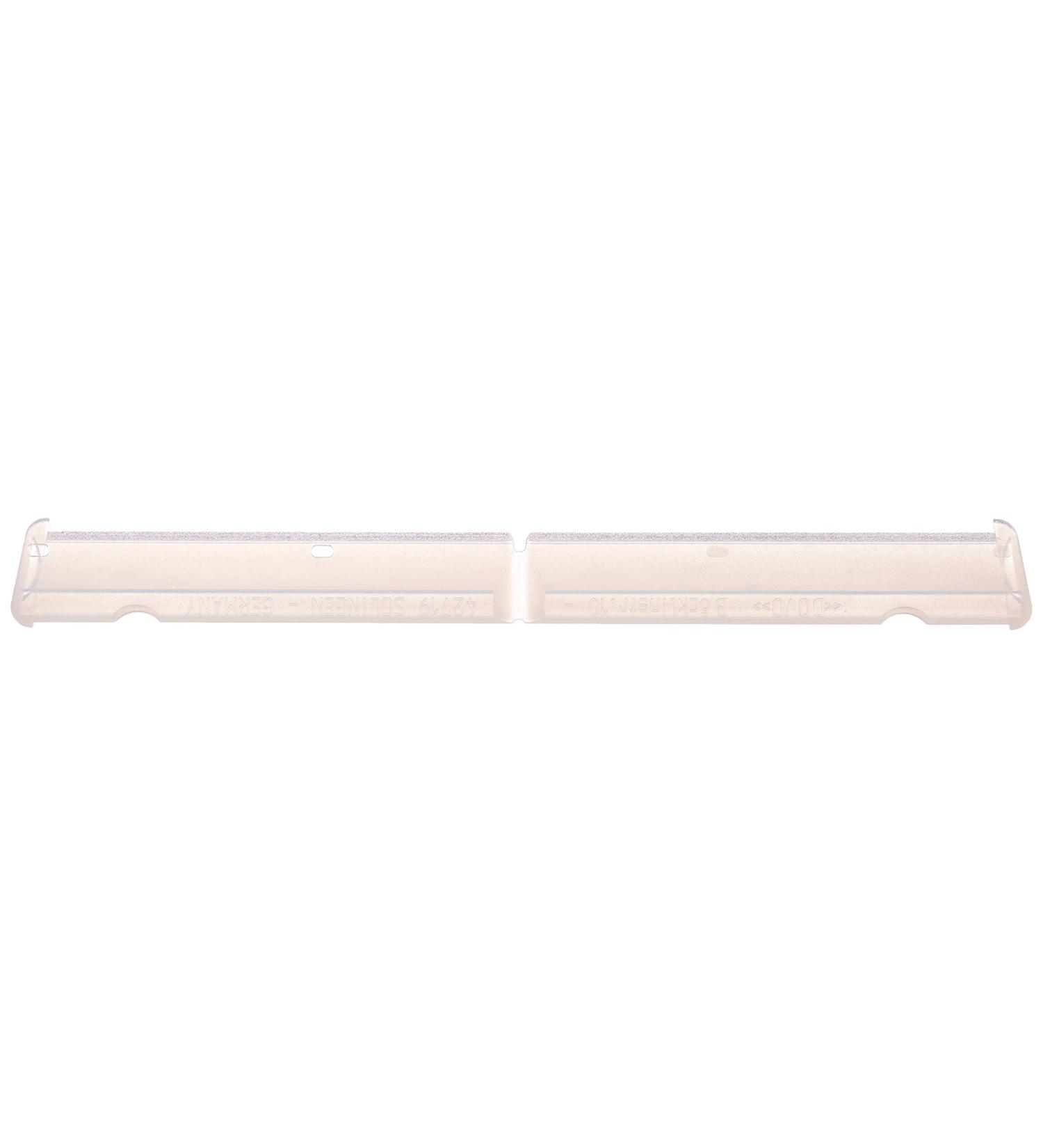 DOVO Shavette Blade Holder Transparent, White