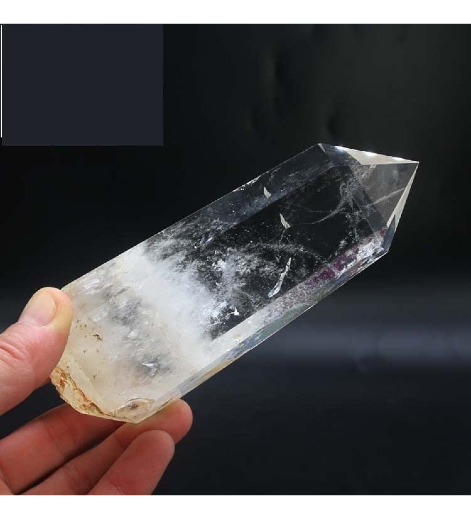 Meditation Gift Natural Meditation Cure Crystal Original Stone Natural Crystal Column Jewelry 500g - Buy Online on SooperMarket.com