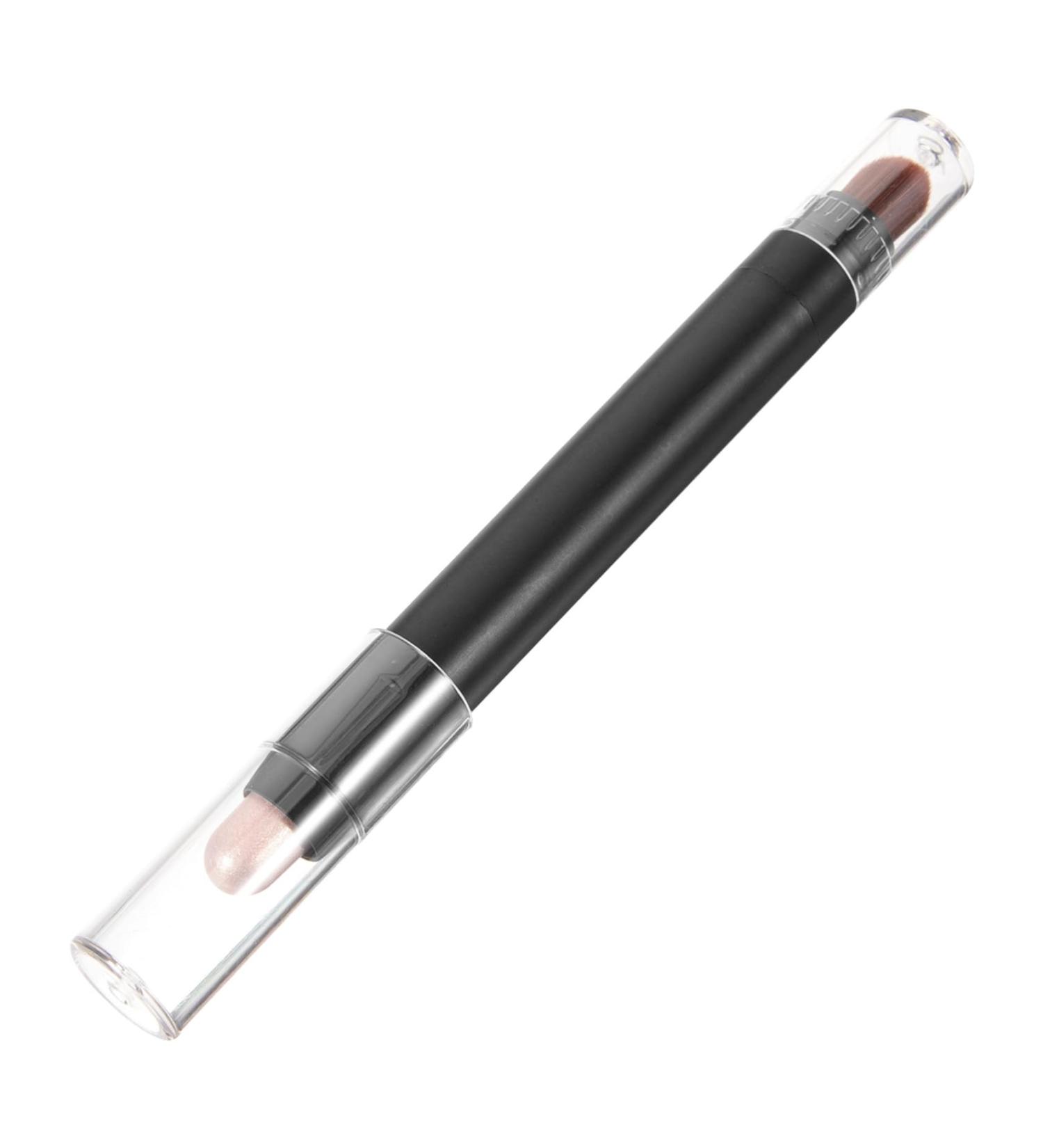 Mikinona Makeup Eyeshadow End Precision Brush Application Makeup Women Ends Dual Shadow Female Stick Eyeshadow 1 count (Pack of 1) Light Brown - Buy Online on SooperMarket.com