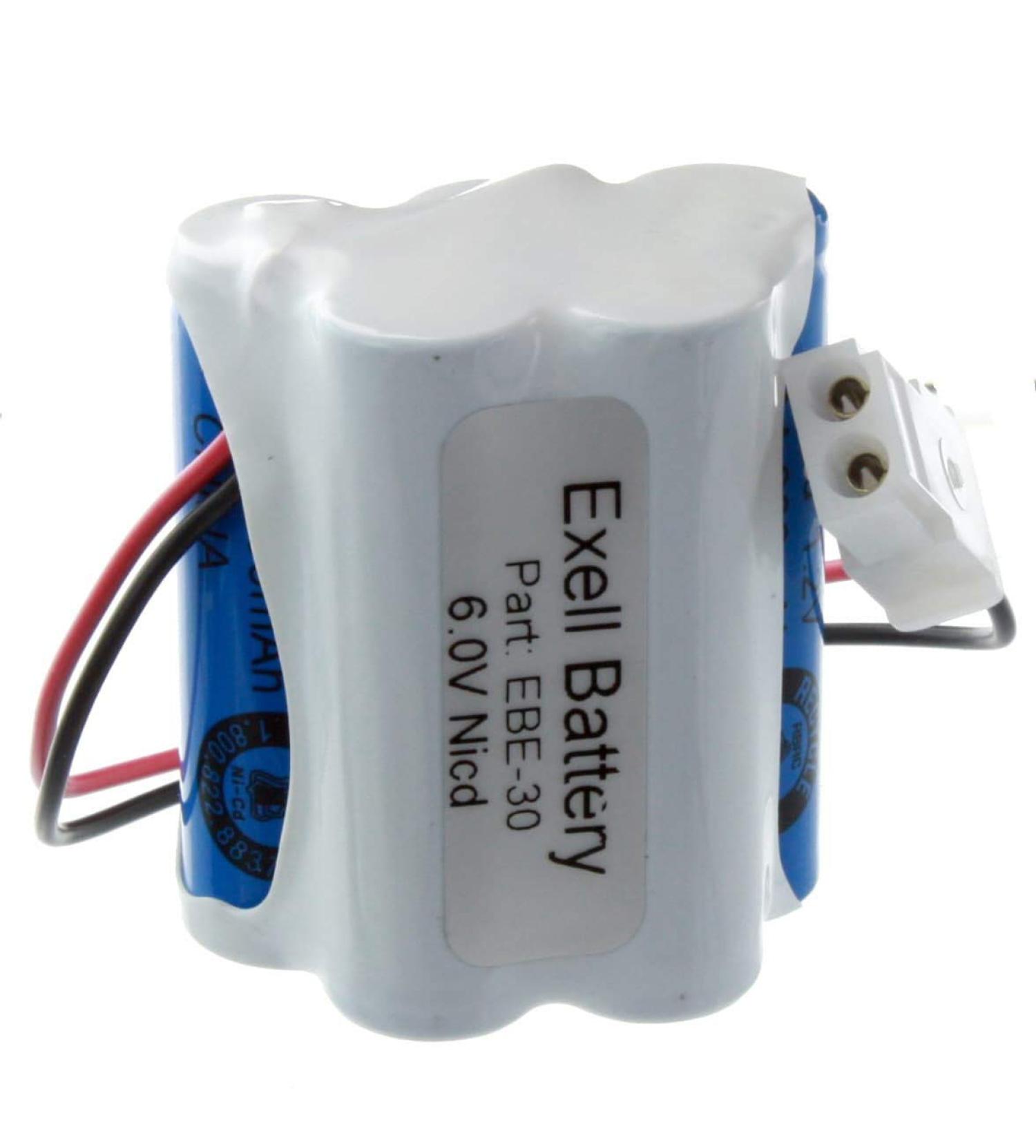 Buy Exell Emergency Lighting Battery - Replacement for GE 6040100560410C5 NIC0099 & More - Fast International Shipping - Buy Online on SooperMarket.com