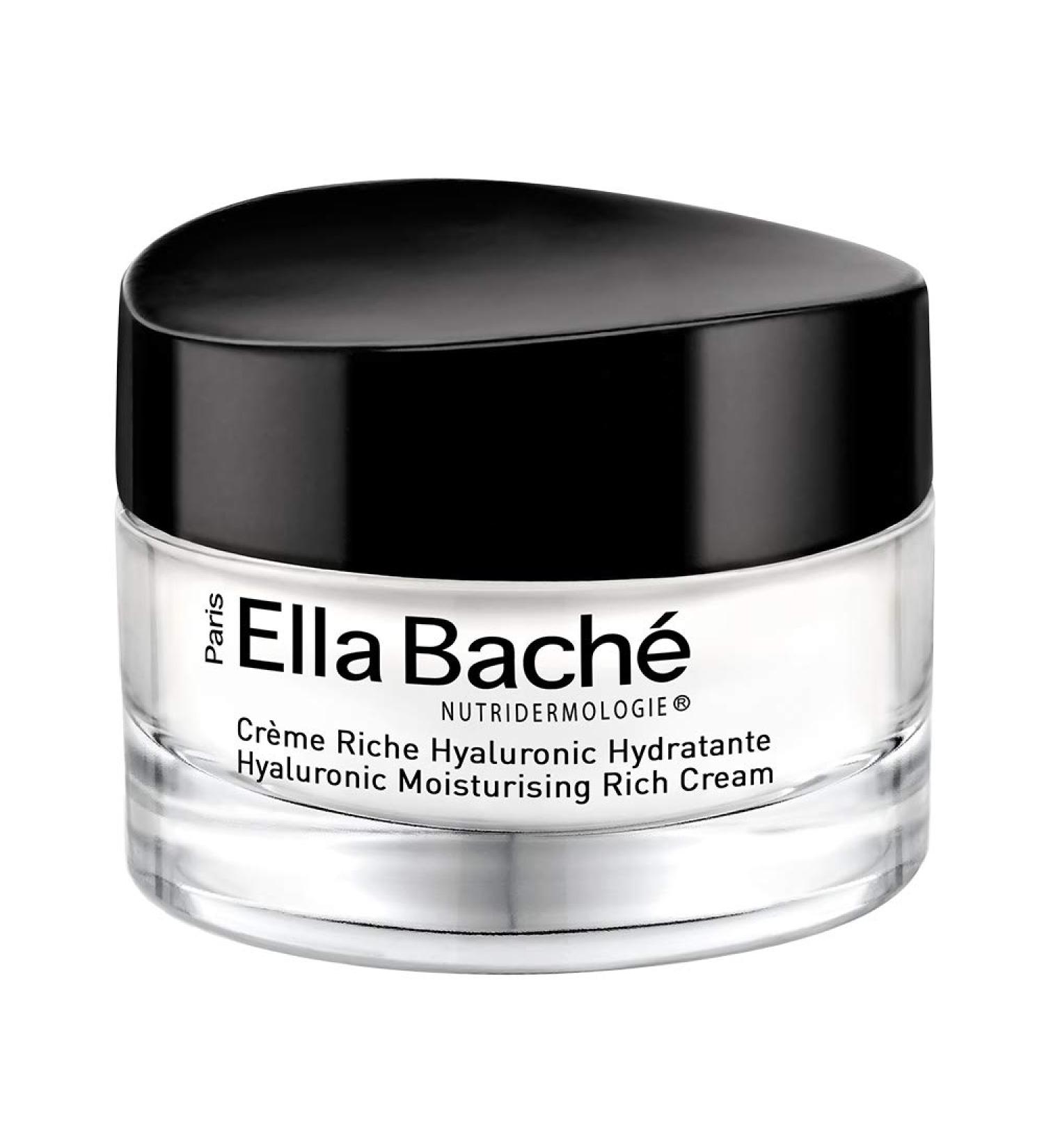 Hyaluronic Moisturising Rich Cream | Rehydrates & plumps the skin with a formula enriched with hyaluronic acid & omega 9 for an instant shot of hydration and comfort | Made in France | 50 ml - Buy Online on SooperMarket.com