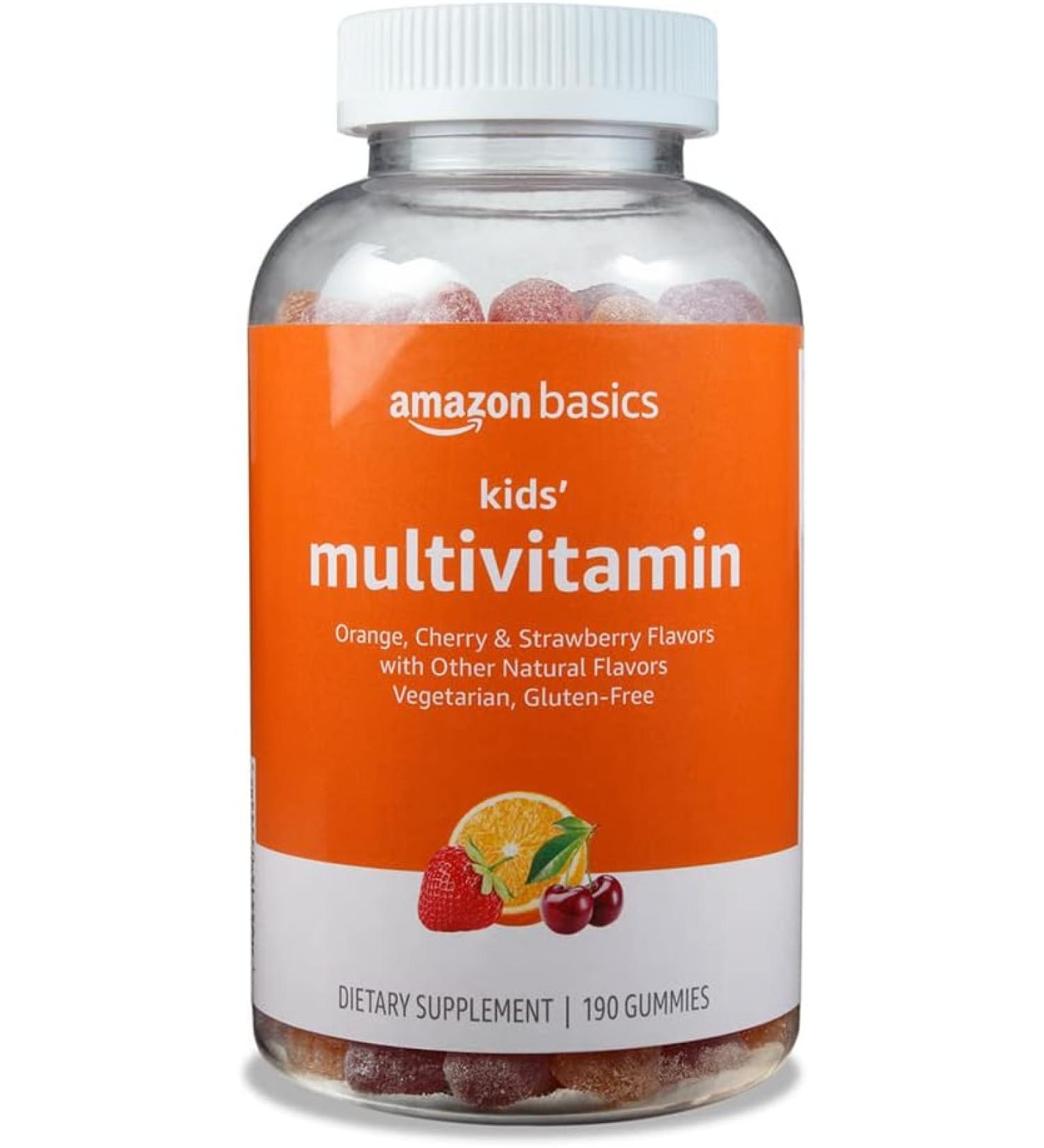 Solimo Kids' Multivitamin Gummies - 190 Count | Amazon Brand - Buy Online on SooperMarket.com