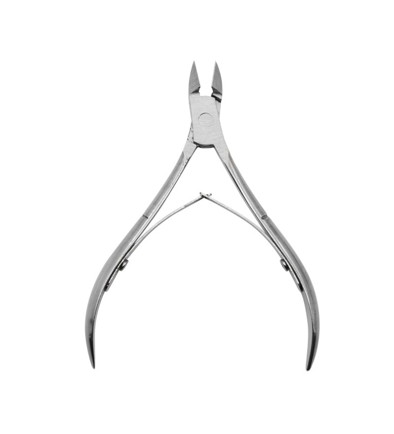 Cuticle Scissors Stainless Steel Manicure Pedicure Tools Dead Skin Scissor Nipper Golden/Silver/Rainbow Silver F - Buy Online on SooperMarket.com