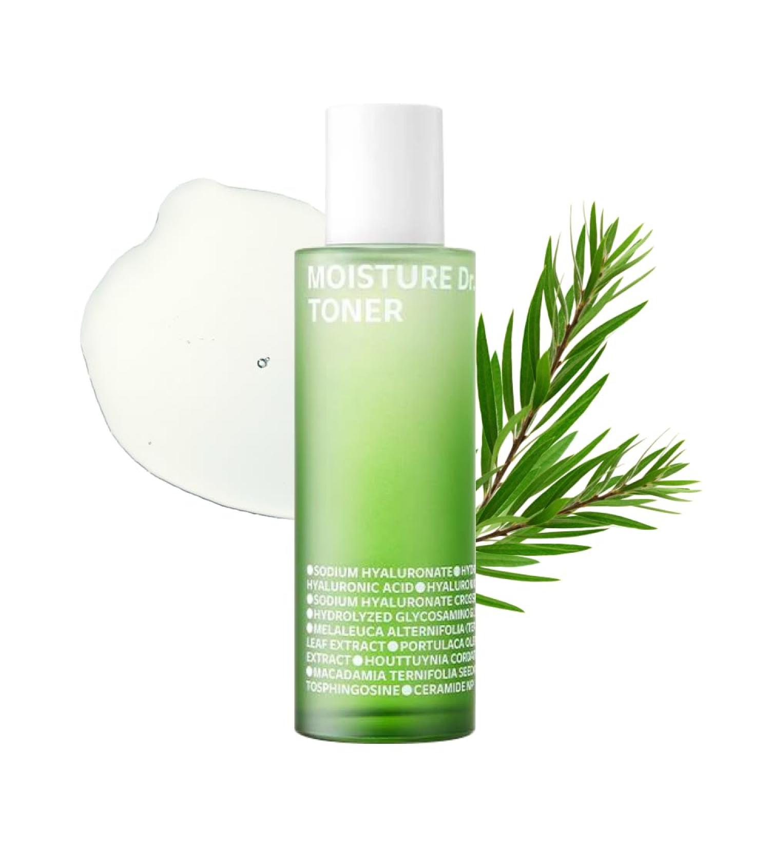 ISOI Moisture Dr. Soothing Toner 130ml | Hydrating Facial Toner with Tea Tree Ceramide & Hyaluronic Acid | Soothes & Strengthens Skin Barrier - International Shipping Available - Buy Online on SooperMarket.com