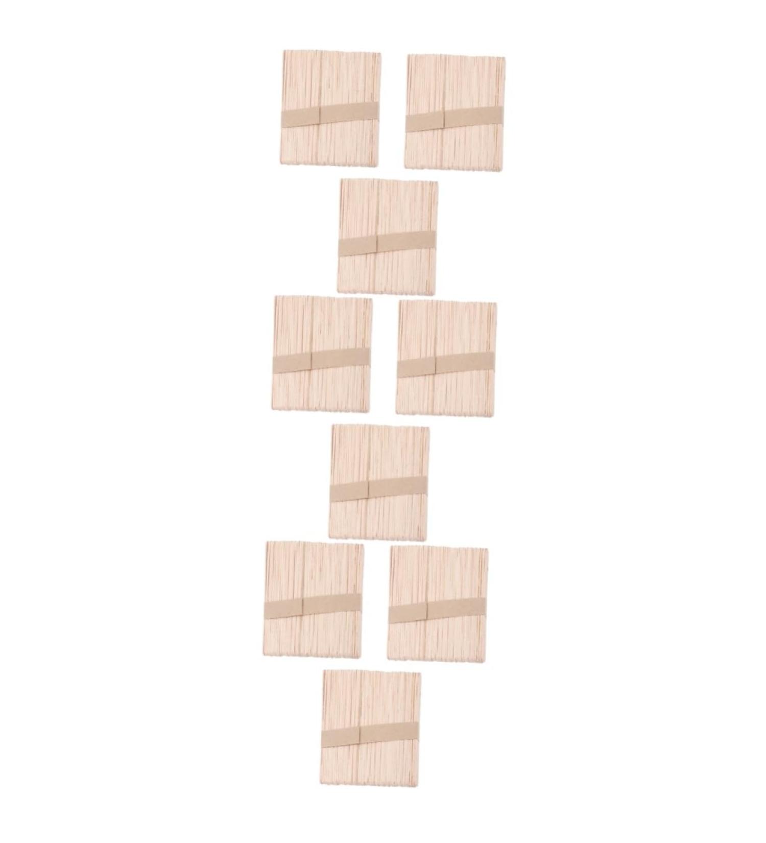 Beavorty 450 PCS Wooden Wax Spatulas - Essential Waxing Care Tool for Depilatory Treatments - Buy Online on SooperMarket.com