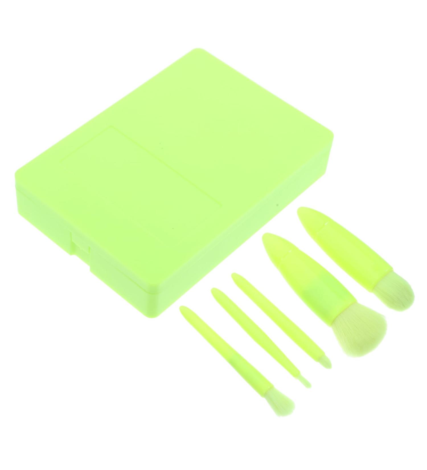 NOLITOY Makeup Brush Set - Foundation Lip & Eye Brushes with Soft Bristles | Travel-Friendly Cosmetic Mirror | Shop Internationally - Buy Online on SooperMarket.com
