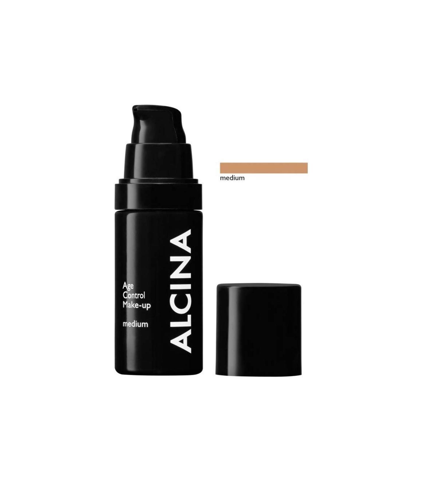 Alcina Age Control Make-up medium 30ml Glass medium 30 ml (1 pack)