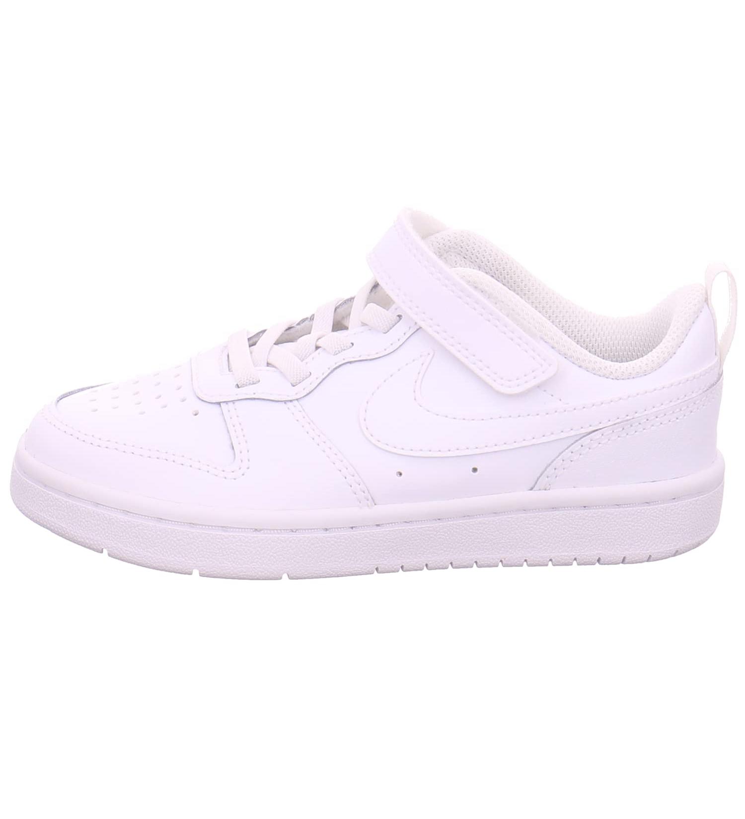 NIKE Boys Unisex Kids Court Borough Low 2 (PSV) Sneakers - White - Size 34 EU - International Shipping Available - Buy Online on SooperMarket.com