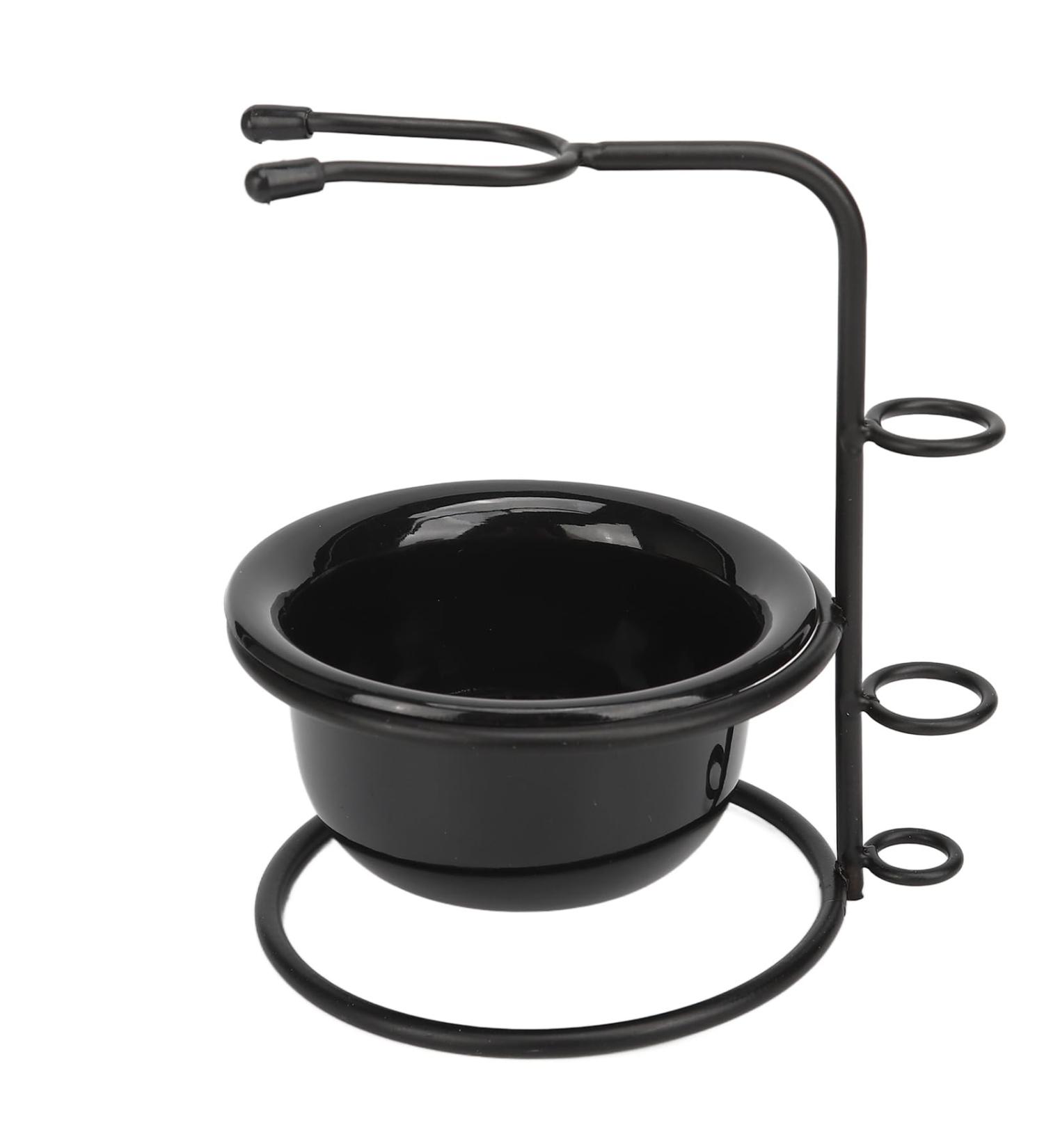 Men's Shaving Brush Holder - Dustproof Metal Holder & Portable Shaving Bowl for Men - Buy Online on SooperMarket.com