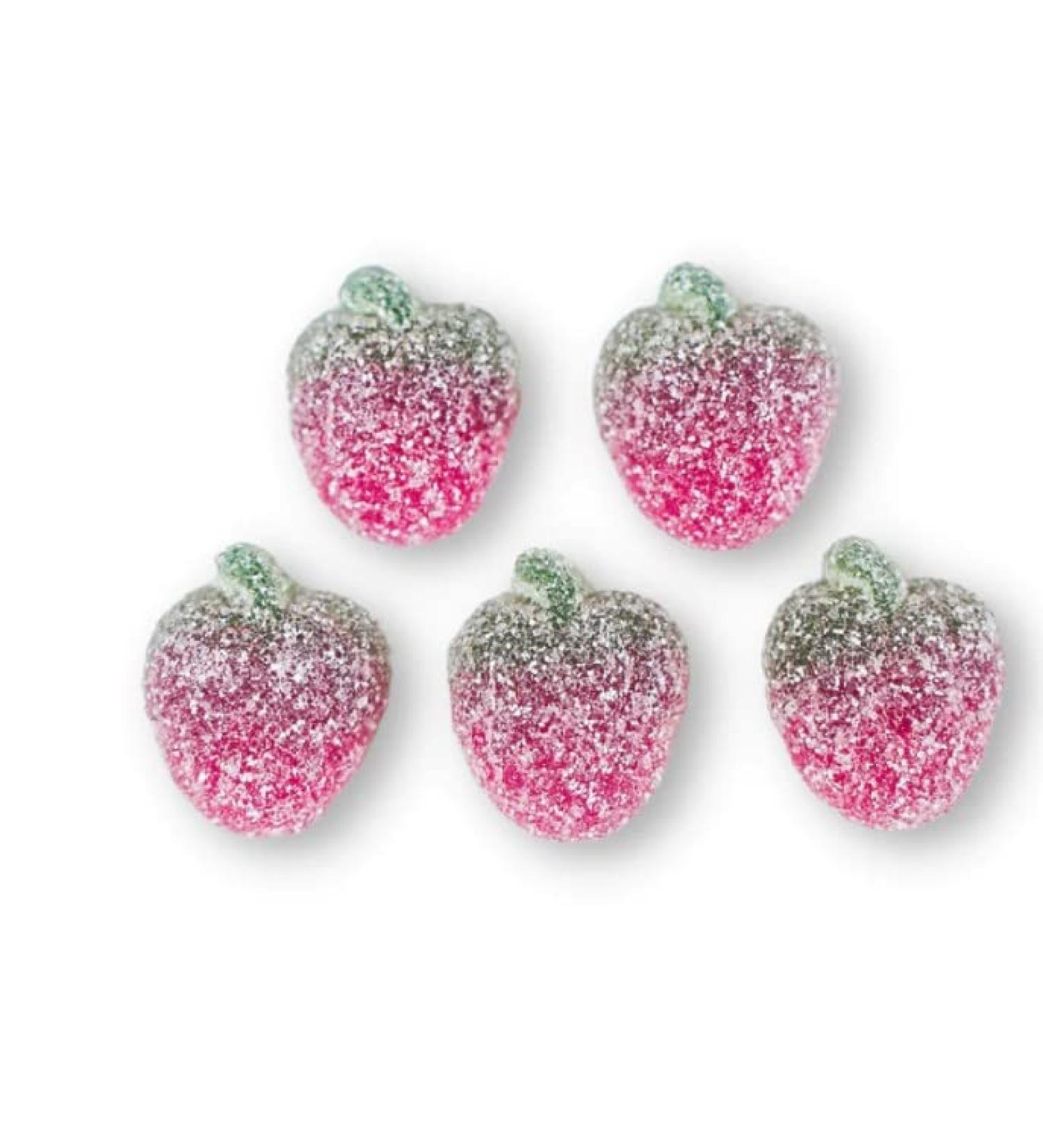 Candycrave Vegan Fizzy Strawberries 750g Sweets Delicious And Tasty - Buy Online on SooperMarket.com