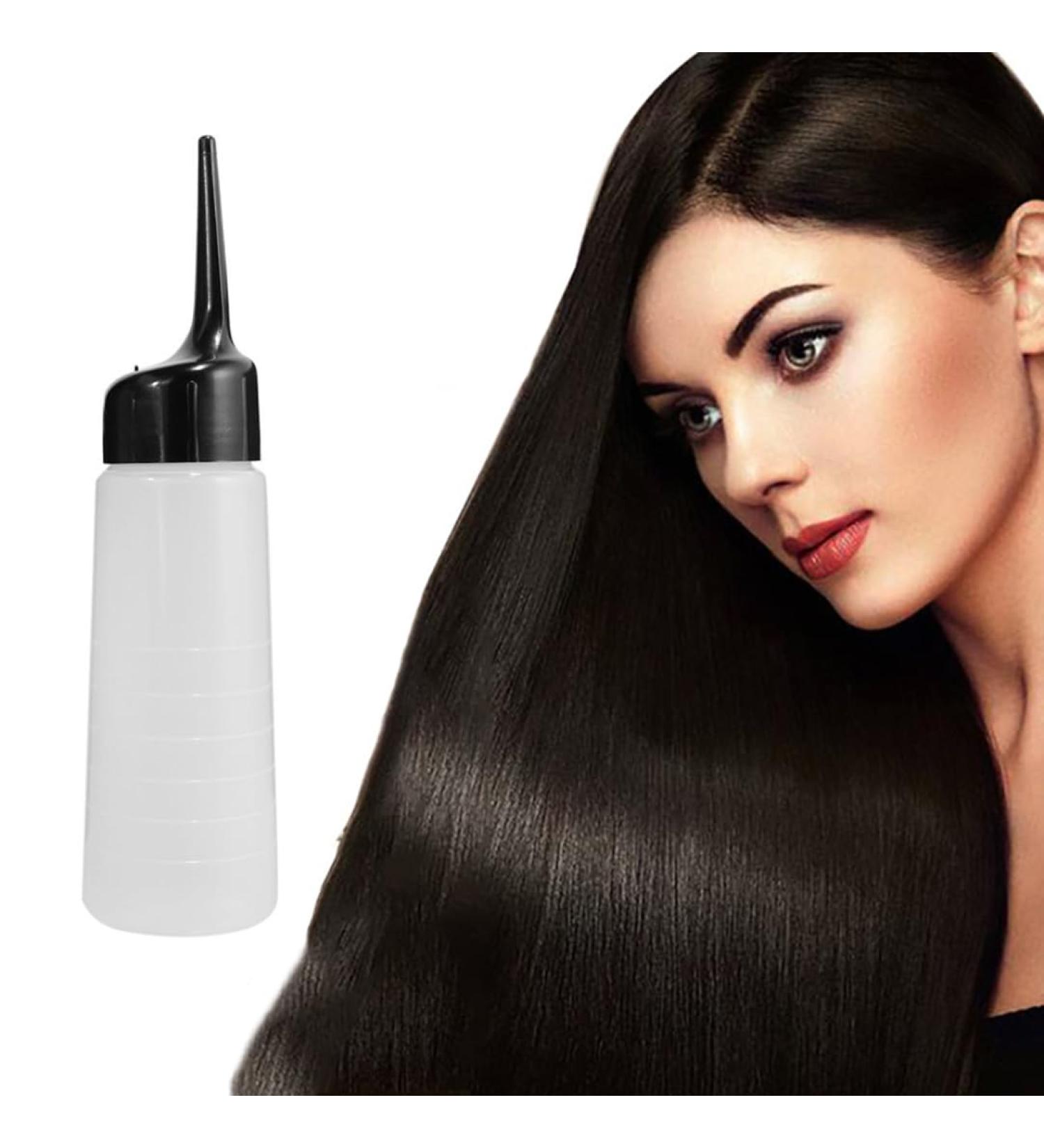 5oz Plastic Leakproof Applicator Bottle for Hair Color & Dye Salon Quality Hair Cleaning Tool - Buy Online on SooperMarket.com