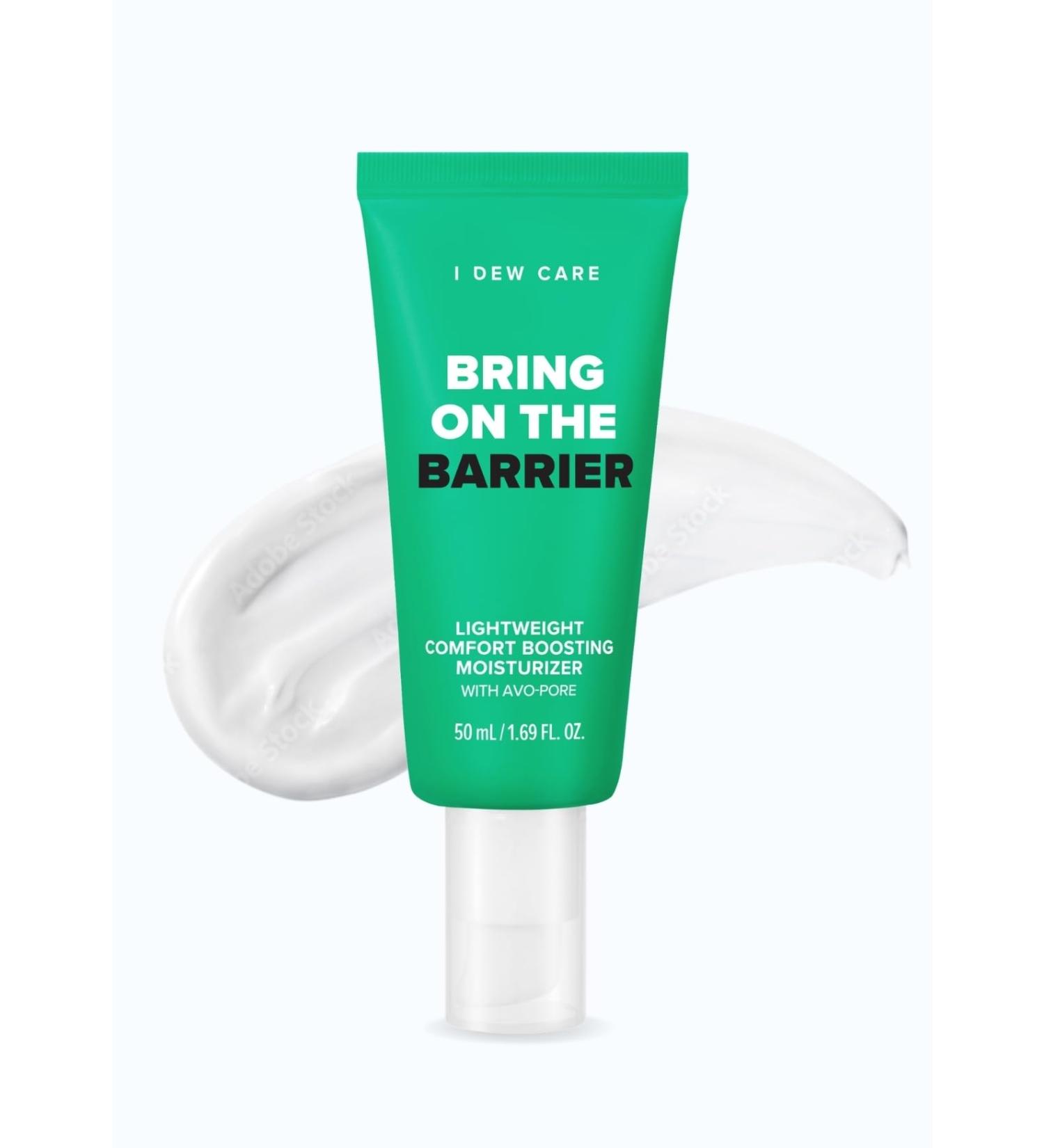 I DEW CARE Bring On The Barrier Moisturizer - Lightweight Comfort for Combination & Oily Skin Fast Absorption 50mL - Buy Online on SooperMarket.com
