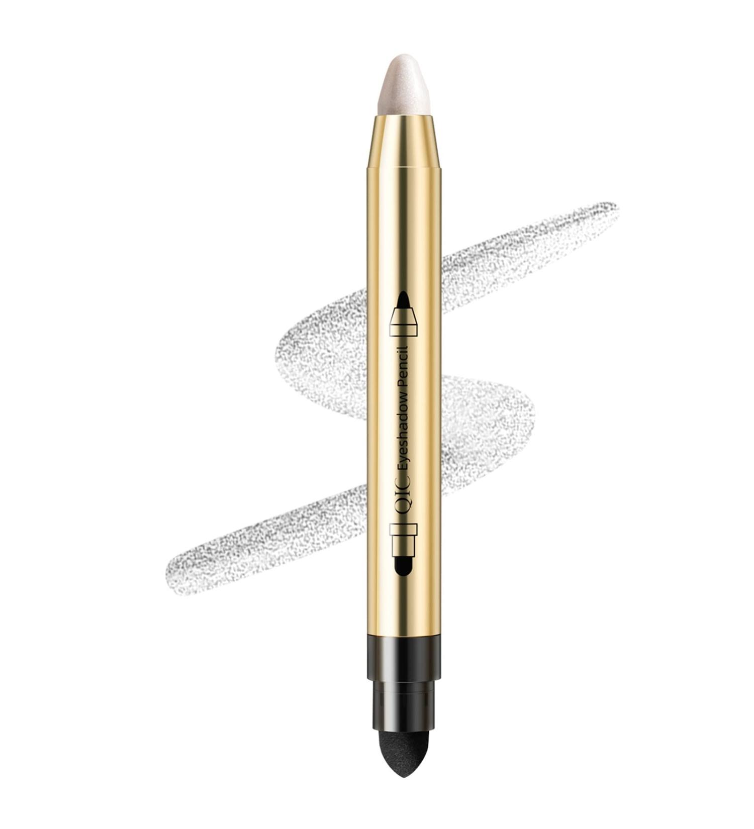 Go Ho White Highlighter Cream-to-Powder Eyeshadow Stick - Shimmer White 01 - Buy Online on SooperMarket.com
