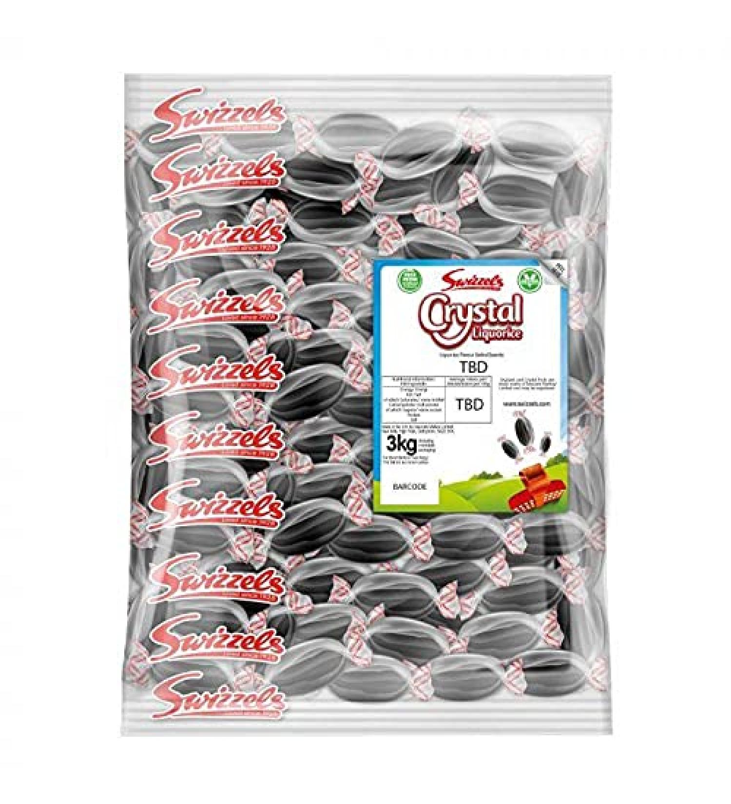 Swizzels Matlow Crystal Liquorice 500g From Toffeeworld