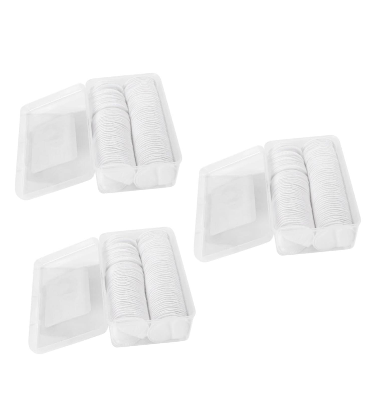 FRCOLOR 300 Pcs Round Cotton Pads - Premium Facial Cleansing & Makeup Removal Pads | Soft Cotton Cosmetic Pads for Face Nail Polish & More - Buy Online on SooperMarket.com