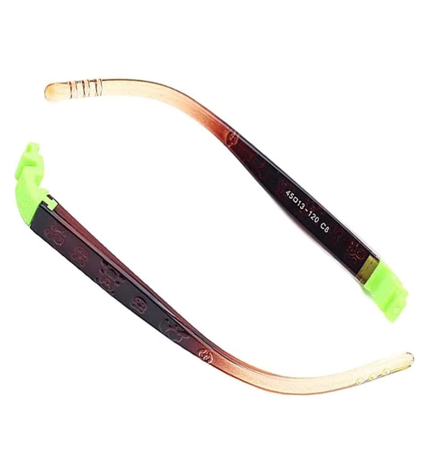 Ranara Replacement Glasses End Tips | Children's Glasses Accessories | Silicone Inserts & Bayonet Legs | Spare Parts in Brown - Buy Online on SooperMarket.com
