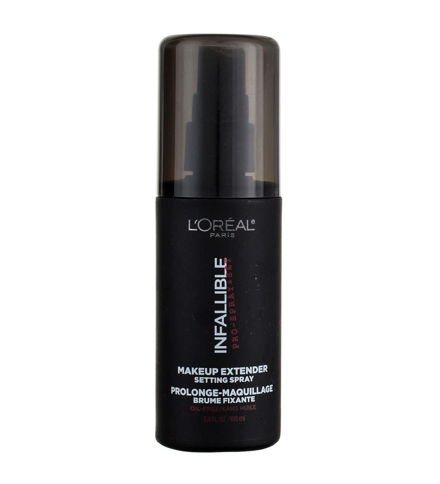 L'Oreal Paris Infallible Pro Makeup Extender Finishing Spray 3.4oz - Pack of 2 | Long-lasting Formula - Buy Online on SooperMarket.com