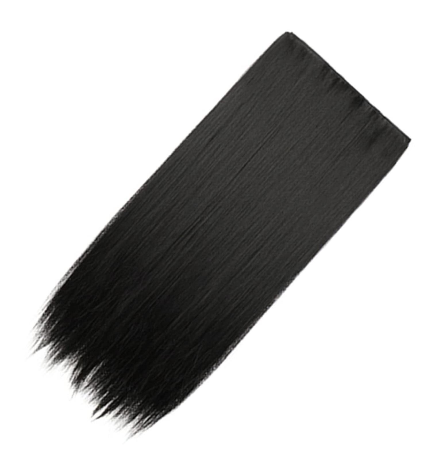 ABOOFAN Piece Long Straight Hair Wig Womens Wigs Clip in Extensions Wigs for Women Natural Wig Black Wig Long Straight Hair Extensions Hair Accessories Miss Cosplay High Temperature Wire 60X15CM Black - Buy Online on SooperMarket.com