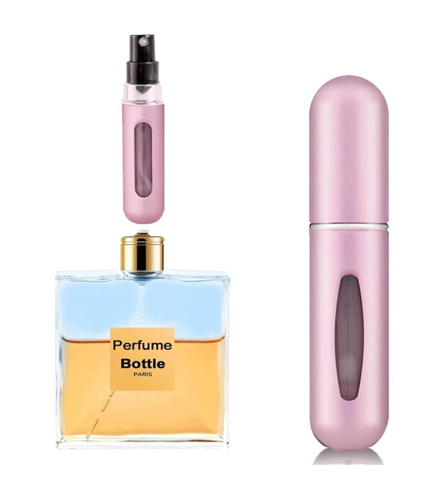 Rosiya Perfume Atomiser pack of 1 Perfume Travel Bottle 5ML Refillable Perfume Spray Bottle Easy to Refill Empty Atomiser Bottle for Purse Handbag Pocket and Luggage (Pink) Pink Pack of 1 - Buy Online on SooperMarket.com