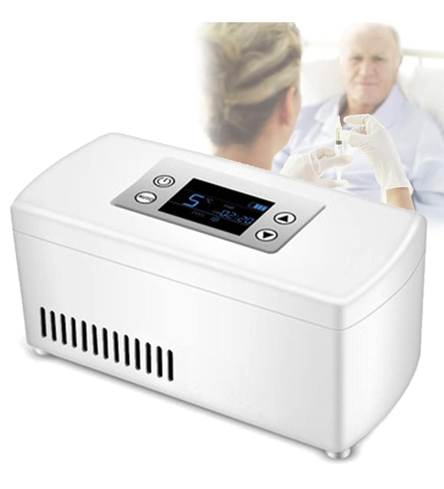 Outdoor Insulin Refrigerated Box Home Medicine Refrigerator Insulin Cooler Keeps Diabetes Medication Cool for Home Car Travel Camping - Buy Online on SooperMarket.com