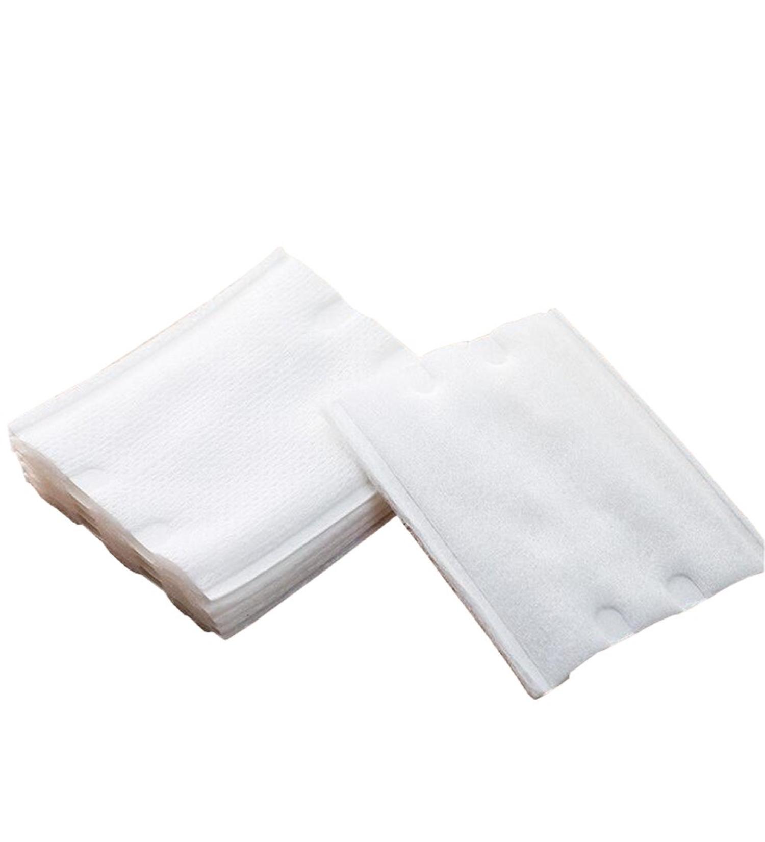 200PCS Deep Clean Makeup Eraser Double-Deck Makeup Organic Cotton Square Cosmetic Cotton Pads for Discharge Makeup and Cleaning - Buy Online on SooperMarket.com