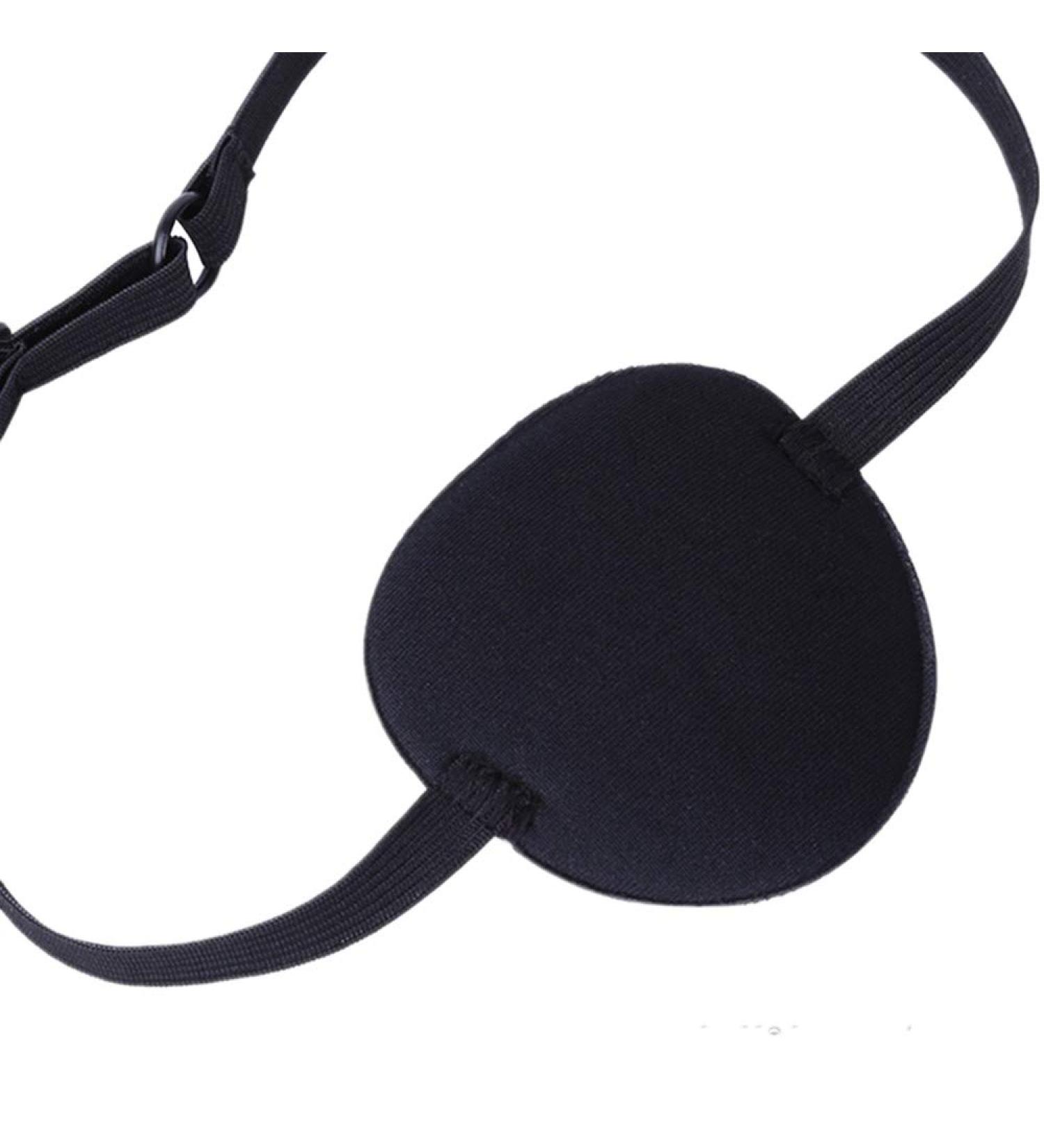 YOOJOO Adjustable Concave 3D Foam Eye Patch for Lazy Eye Amblyopia & Strabismus - Black - Buy Online on SooperMarket.com