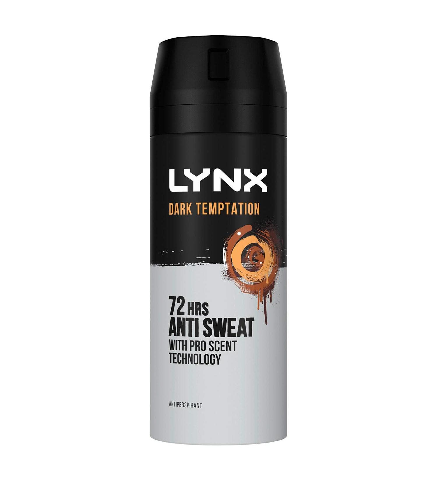 Lynx Dry Dark Temptation Aerosol Anti-Perspirant Deodorant 150 ml - Buy Online on SooperMarket.com