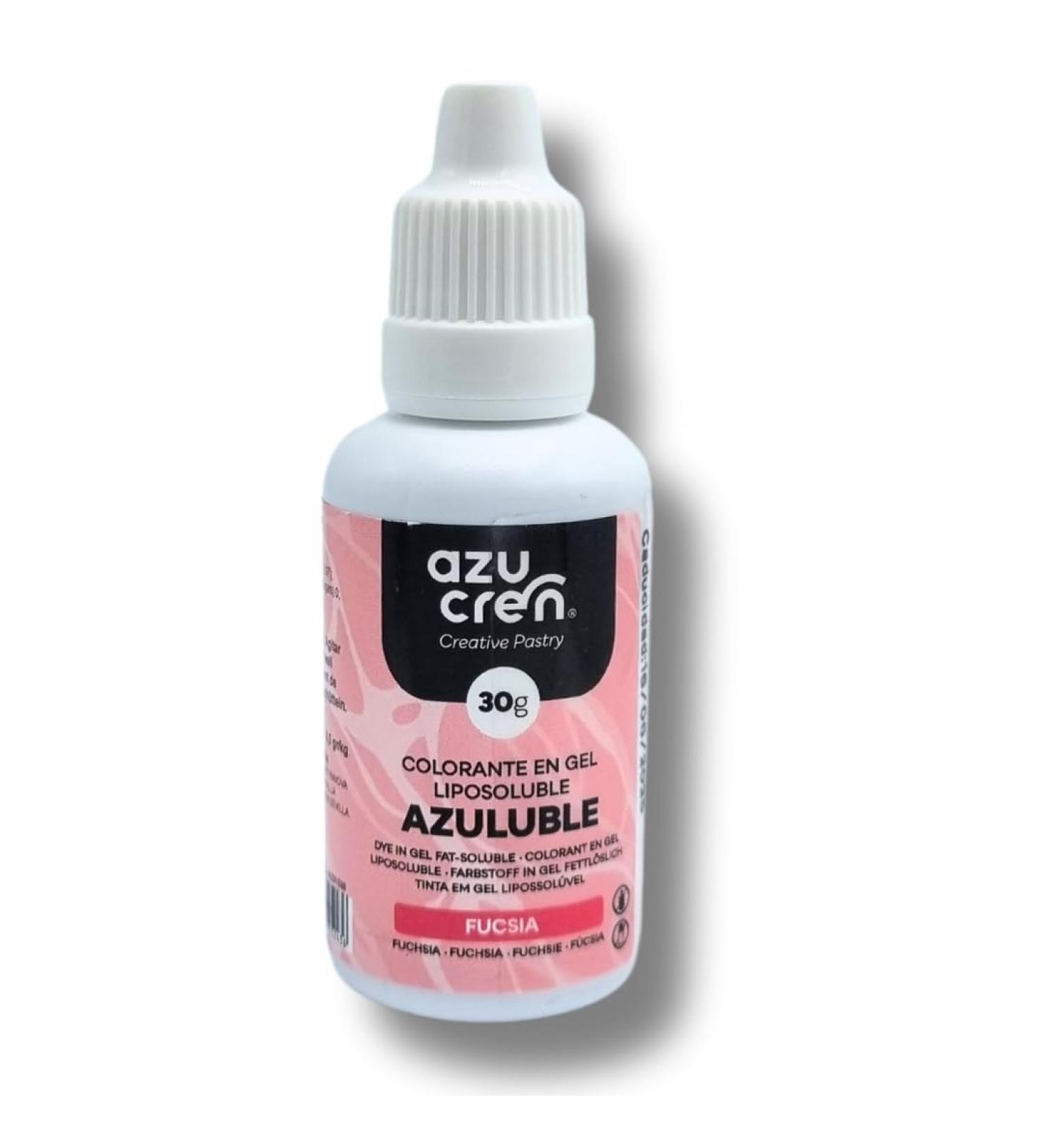 Azucren Oil Based Food Gel Colouring Fuchsia Ideal for Chocolate Buttercream and Cream 30 G - Buy Online on SooperMarket.com