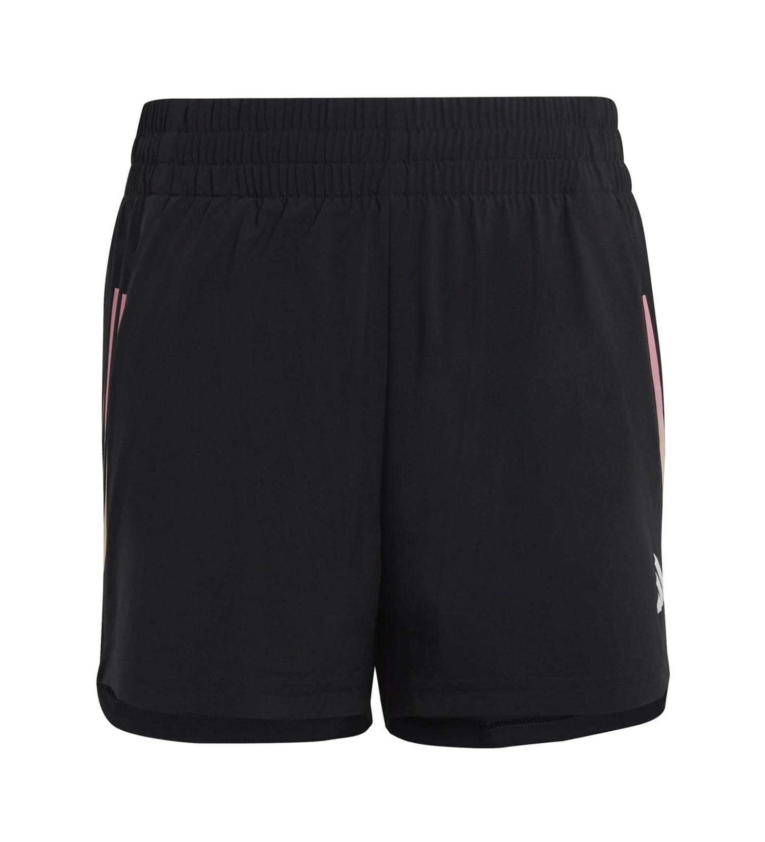Adidas Girls Shorts (1/4) G Ti 3S Wv SHO - Black/White IC0347 | Buy Internationally - Best Price & Fast Shipping - Buy Online on SooperMarket.com