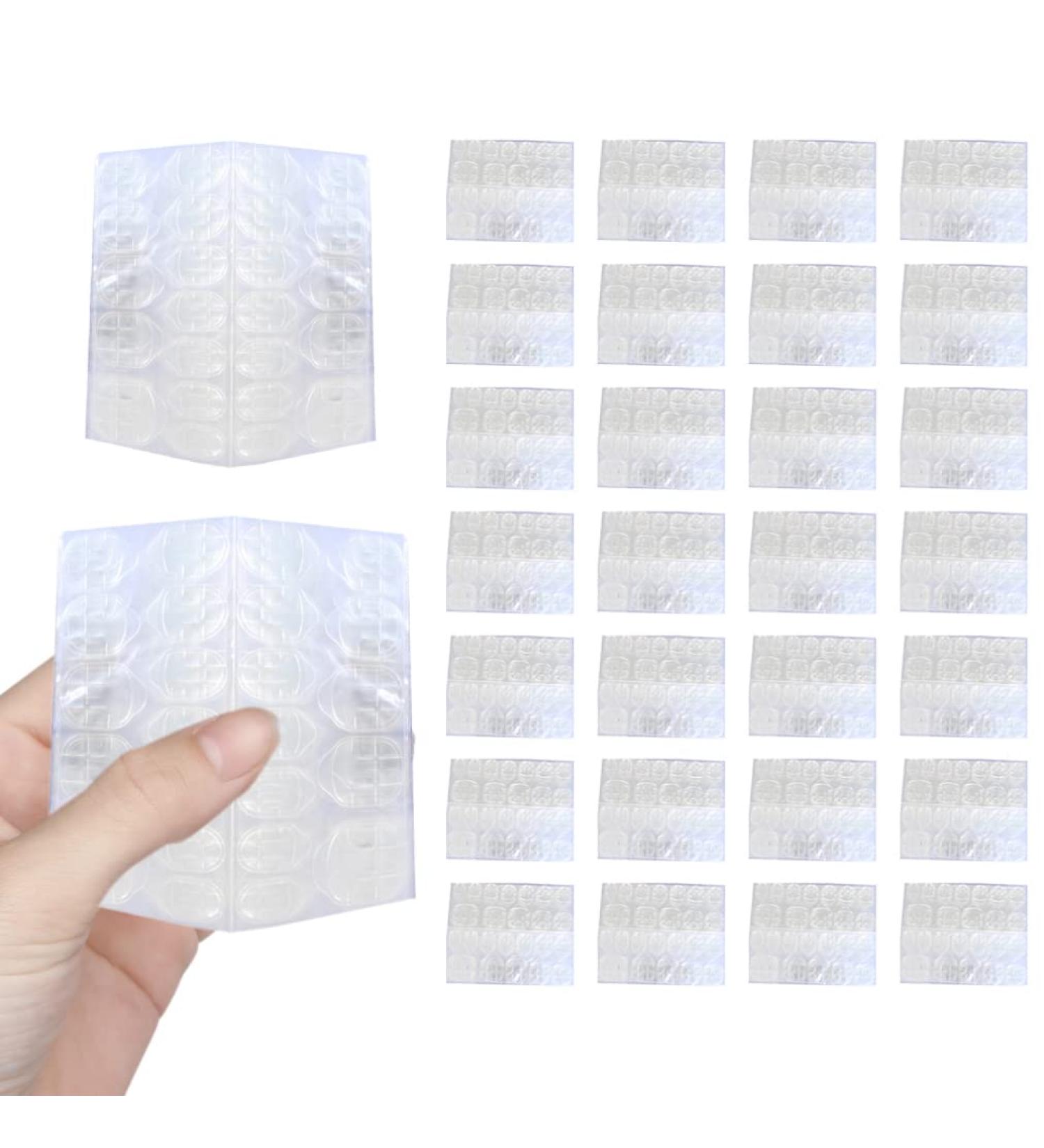 30 Sheets Nail Adhesive Tabs Nail Glue Stickers Double Sided Nail Jelly Glue for Manicure Decoration. - Buy Online on SooperMarket.com