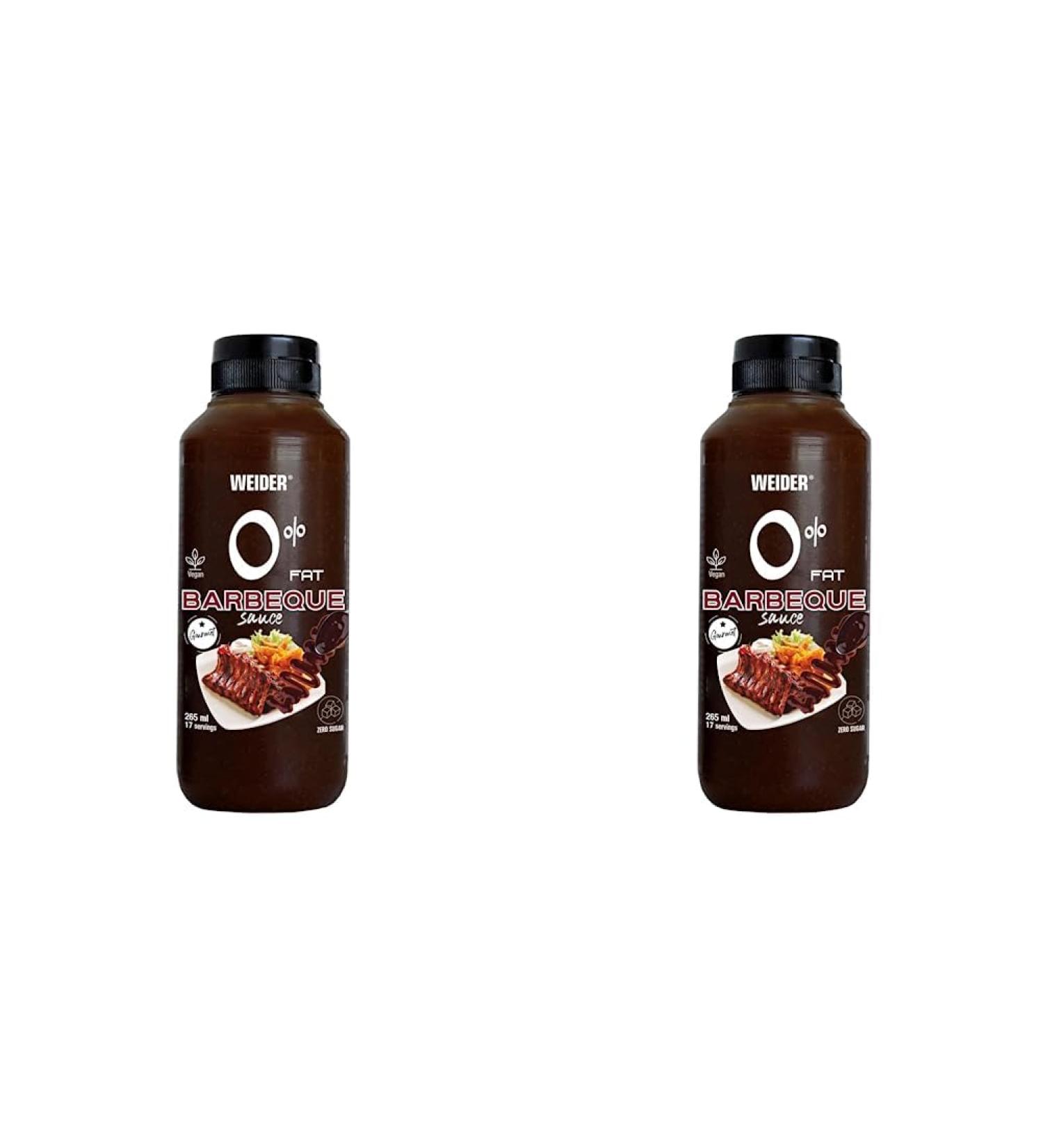 Weider Zero Barbecue Sauce. Zero Fat Sauce. Zero Sugar. 265 ml (Pack of 2) - Buy Online on SooperMarket.com