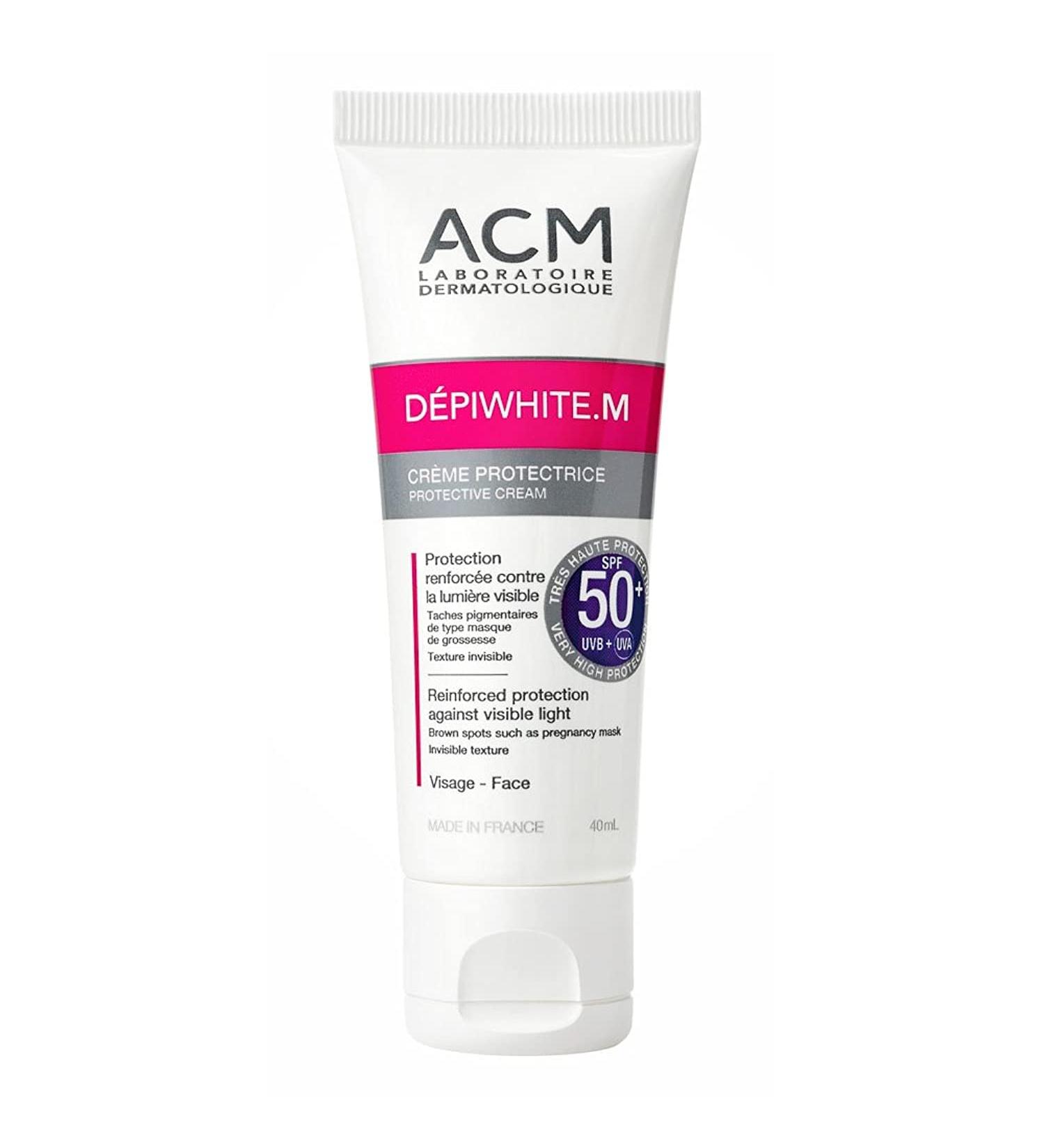 ACM Depiwhite M Cream SPF50+ 40ml/1.7 oz - Protective Sunscreen - Buy Online on SooperMarket.com