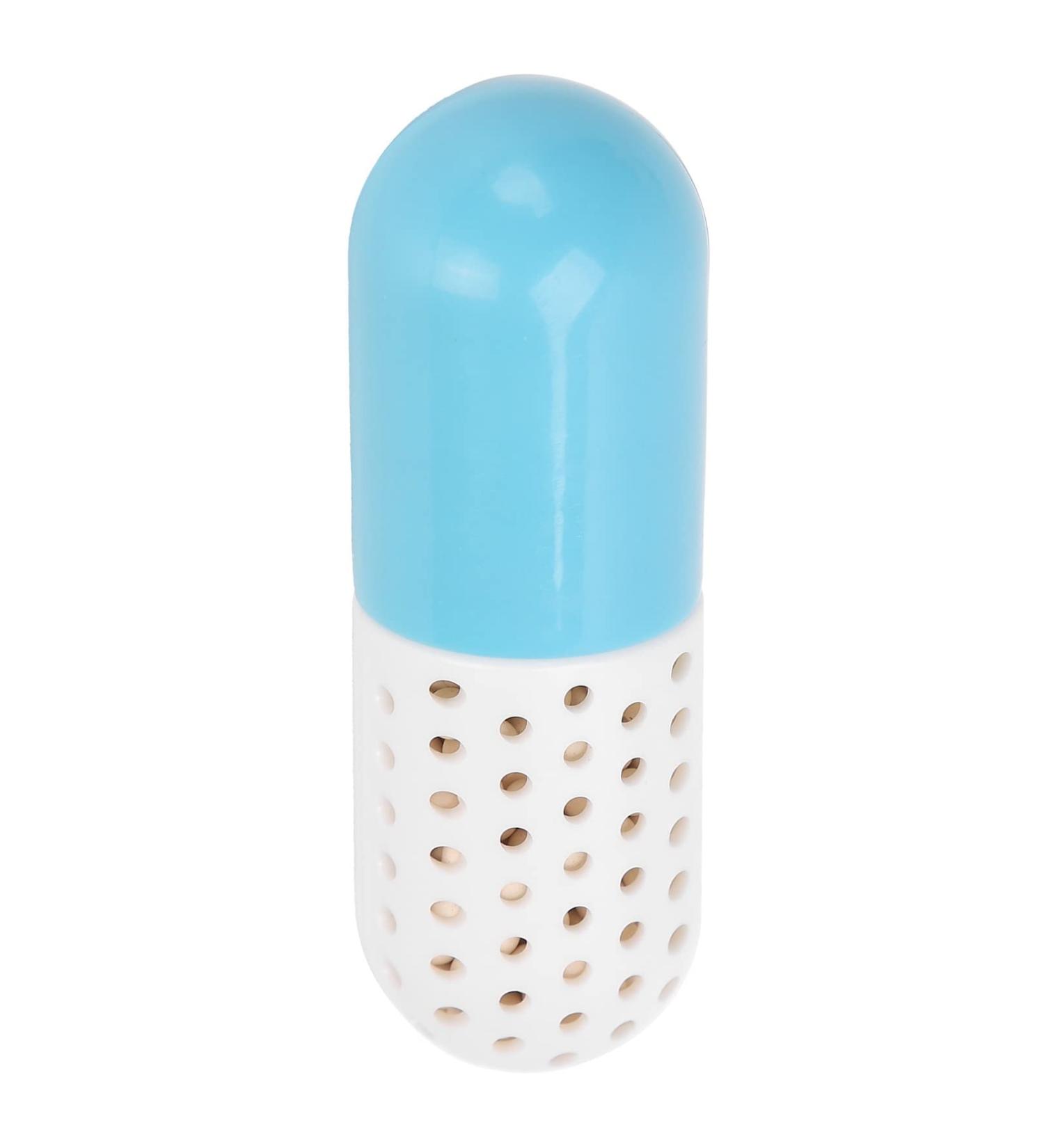 Small Shoe Deodorizer Pills - Convenient Odor Removal - Blue & White - Buy Online on SooperMarket.com