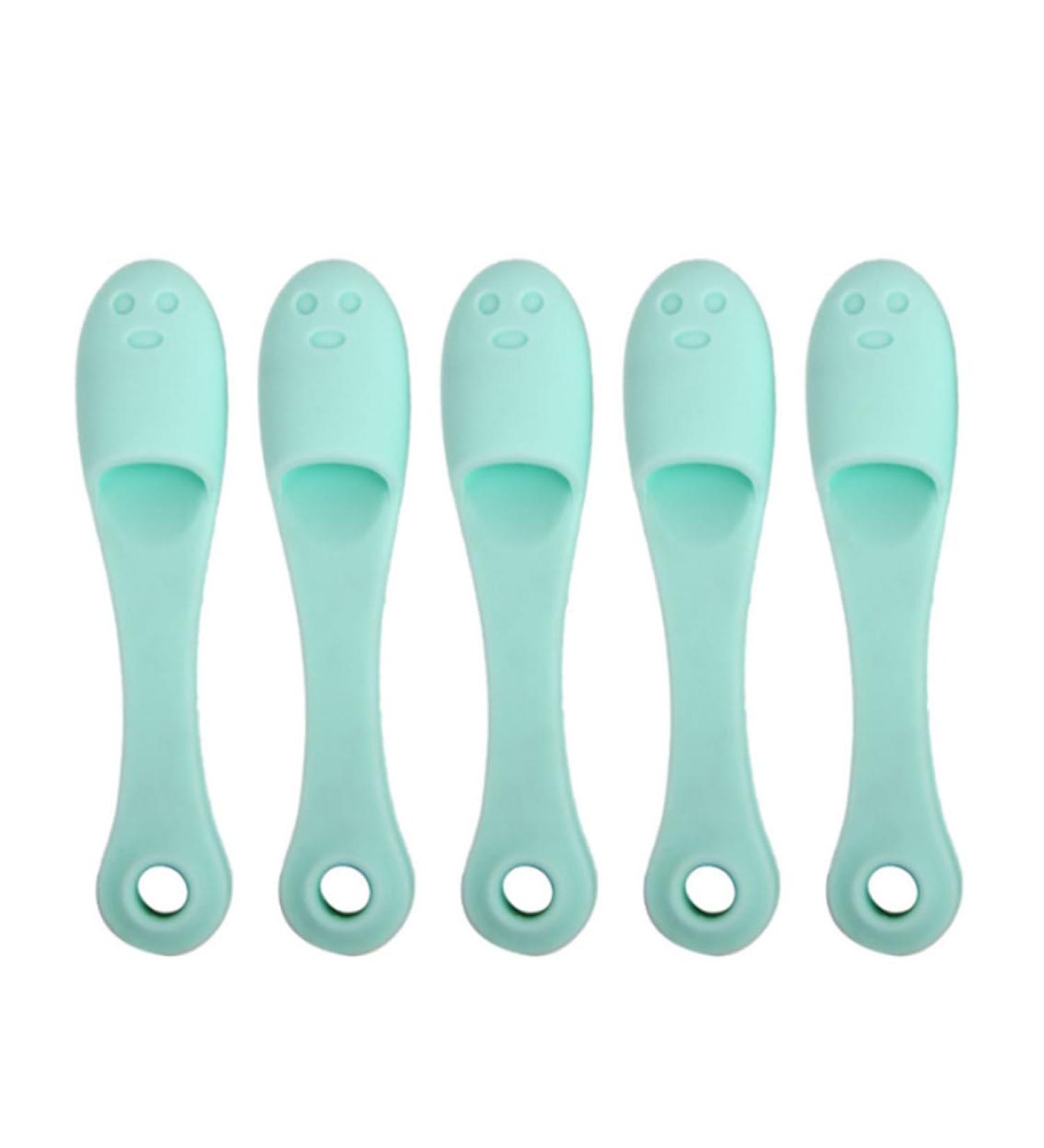 Silicone Nose Brush & Face Scrubber - Blackhead Remover Exfoliator Tool (5PCS) | Best Pore Cleansing & Skin Care Solutions - Buy Online on SooperMarket.com