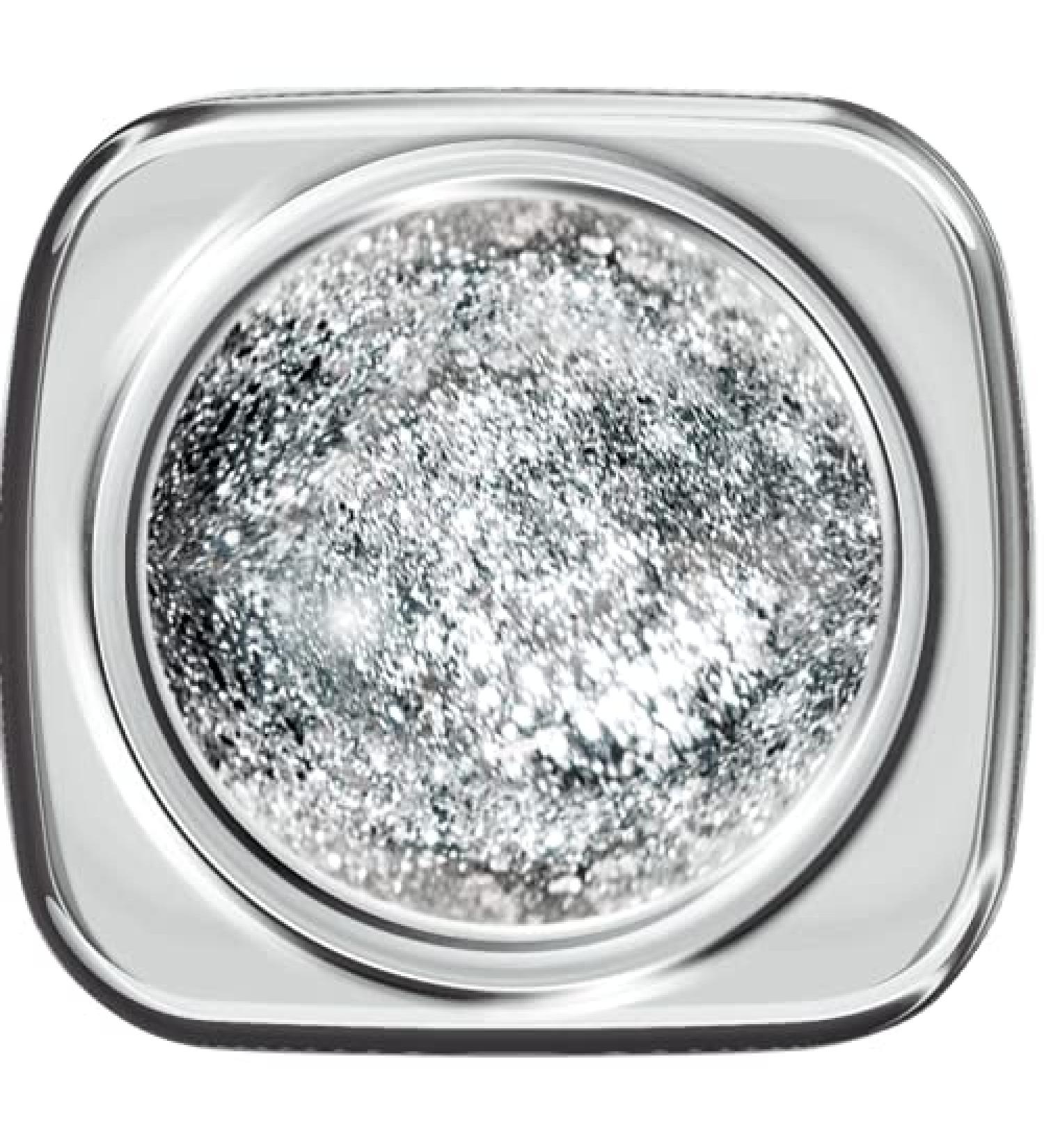 HN Hollywood Nails Glitter UV Gel Luxurious Silver for Stunning Manicures International Shipping Available - Buy Online on SooperMarket.com