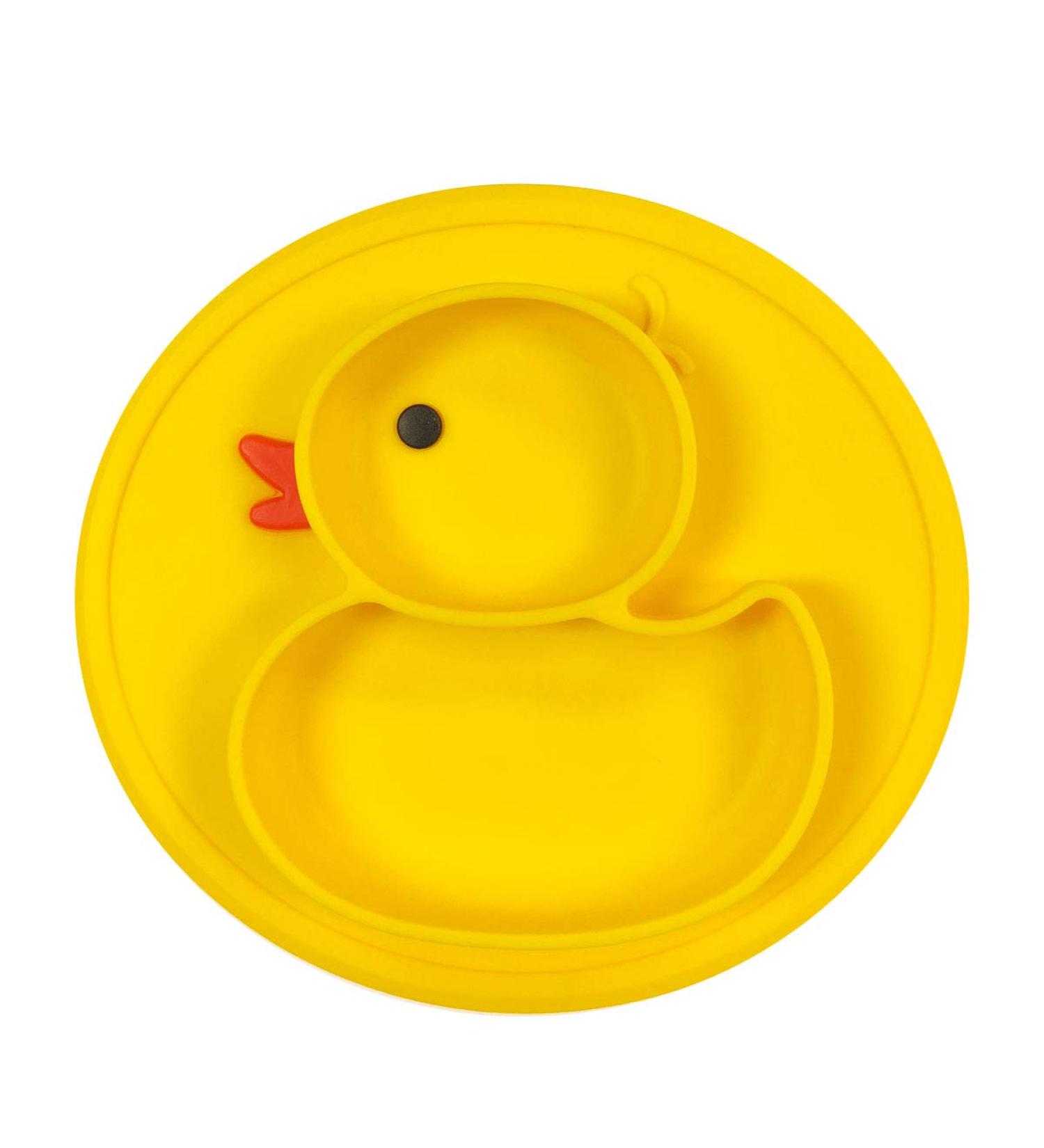 Wrapables Silicone Duck Baby Placemat with Suction Food Plate - Buy Online on SooperMarket.com