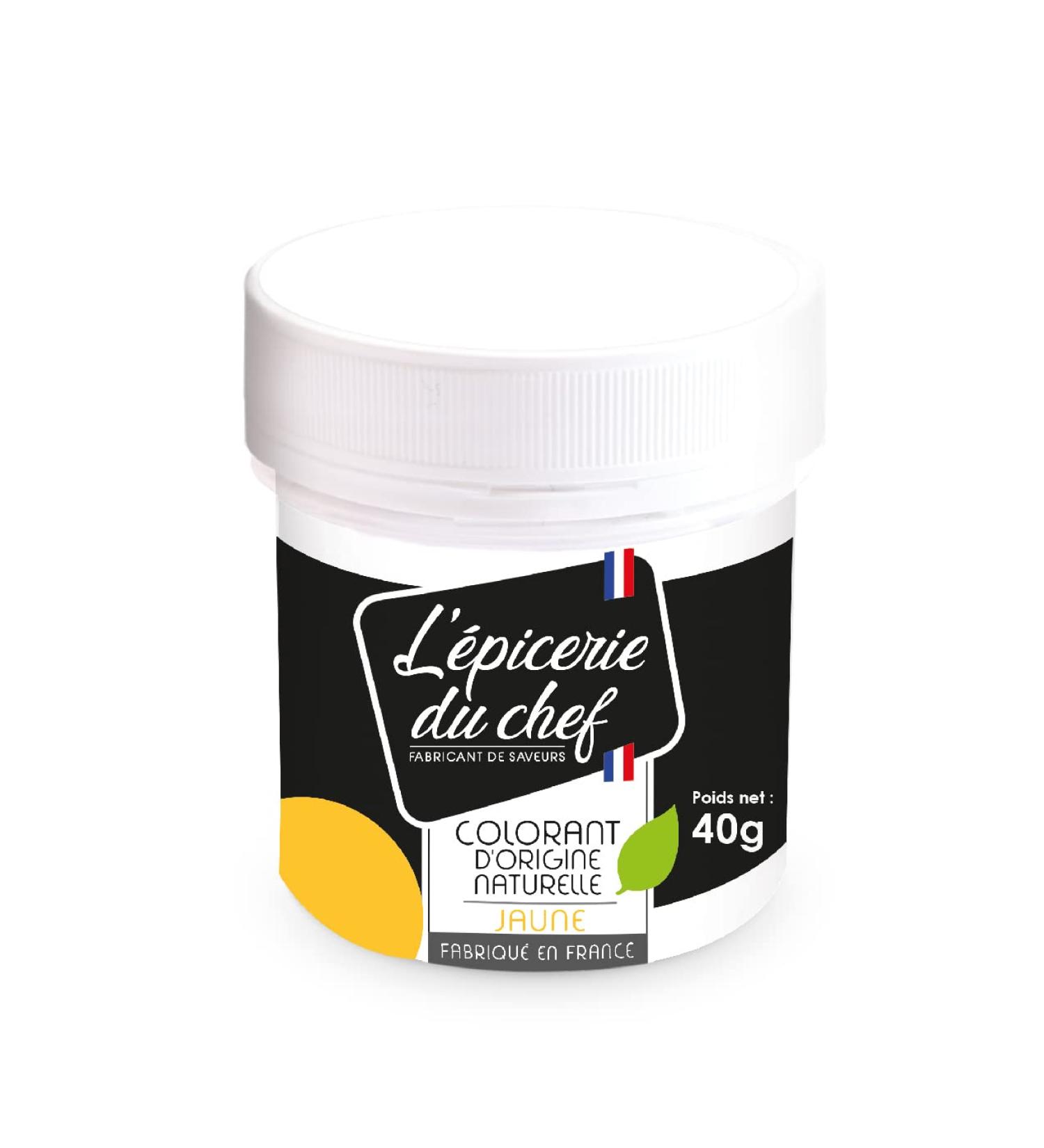 Natural Food Coloring 40 g - Yellow