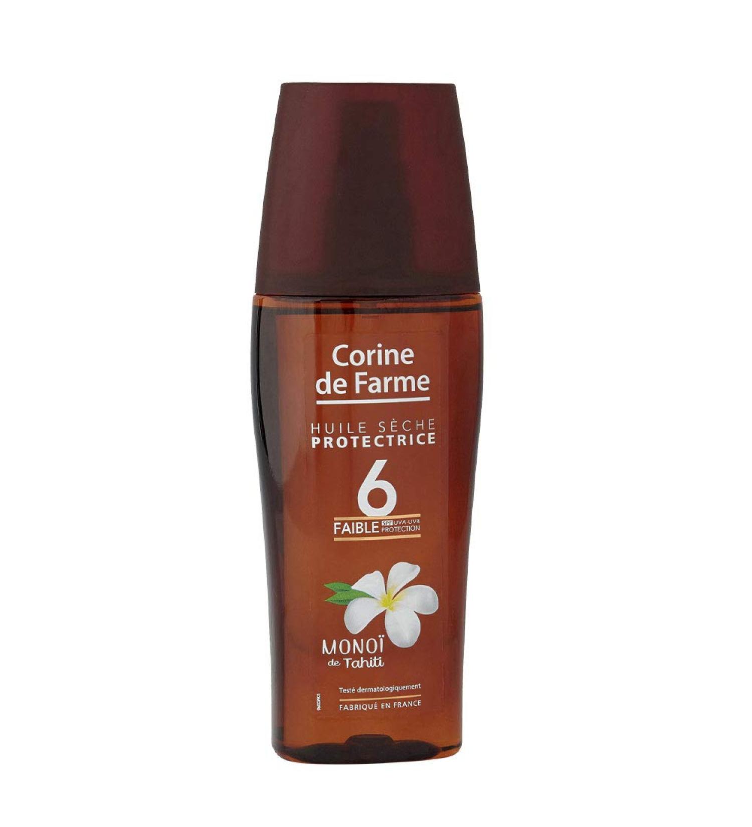 CORINE DE FARME Huile seche protectrice SPF6 - 150 ml - Buy Online on SooperMarket.com