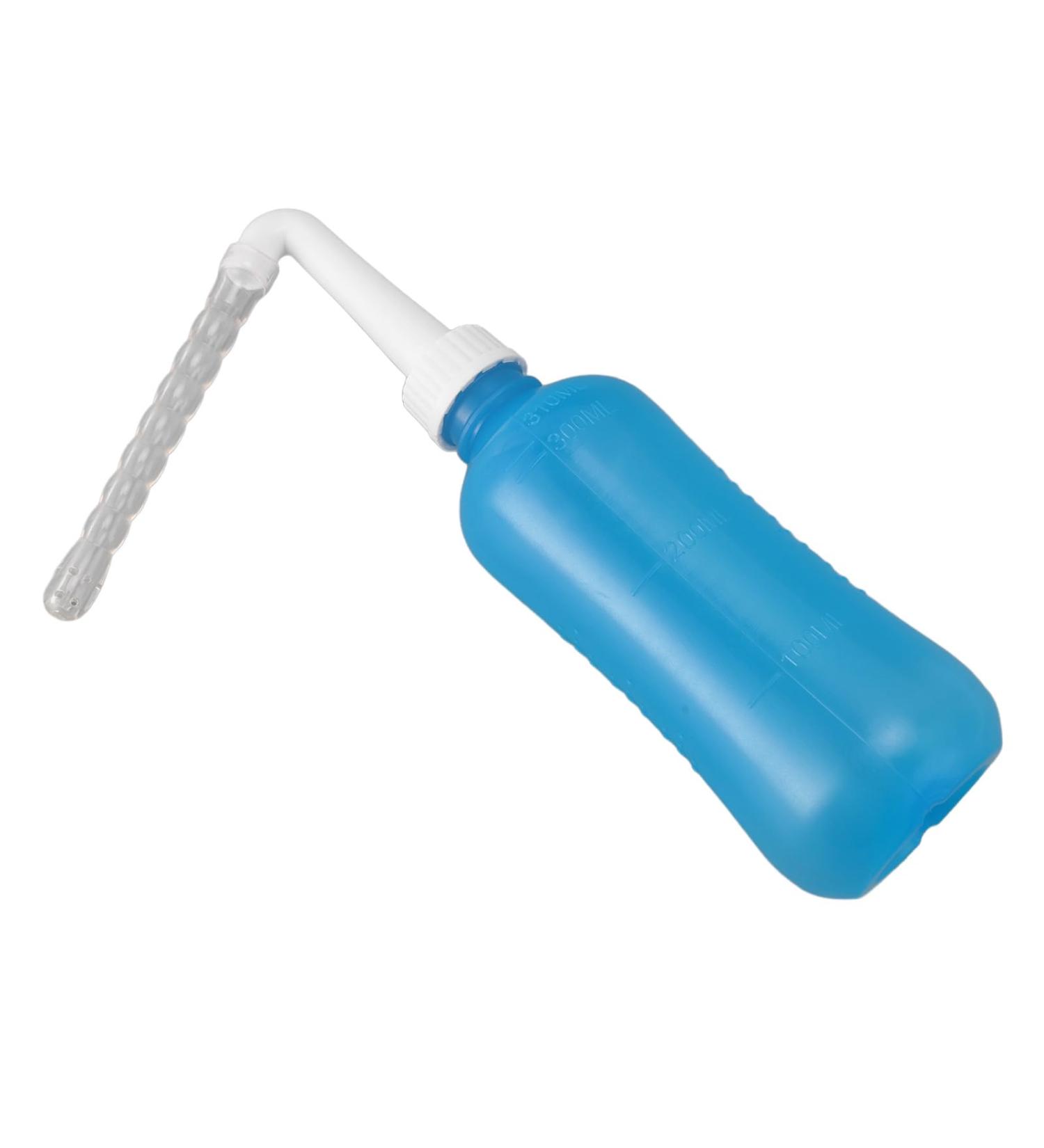 Nasal Rinsing Cleaner Efficient Easy Large Capacity Comfortable Sinus Rinsing Bottle for Sea Water (310ML Blue) - Buy Online on SooperMarket.com
