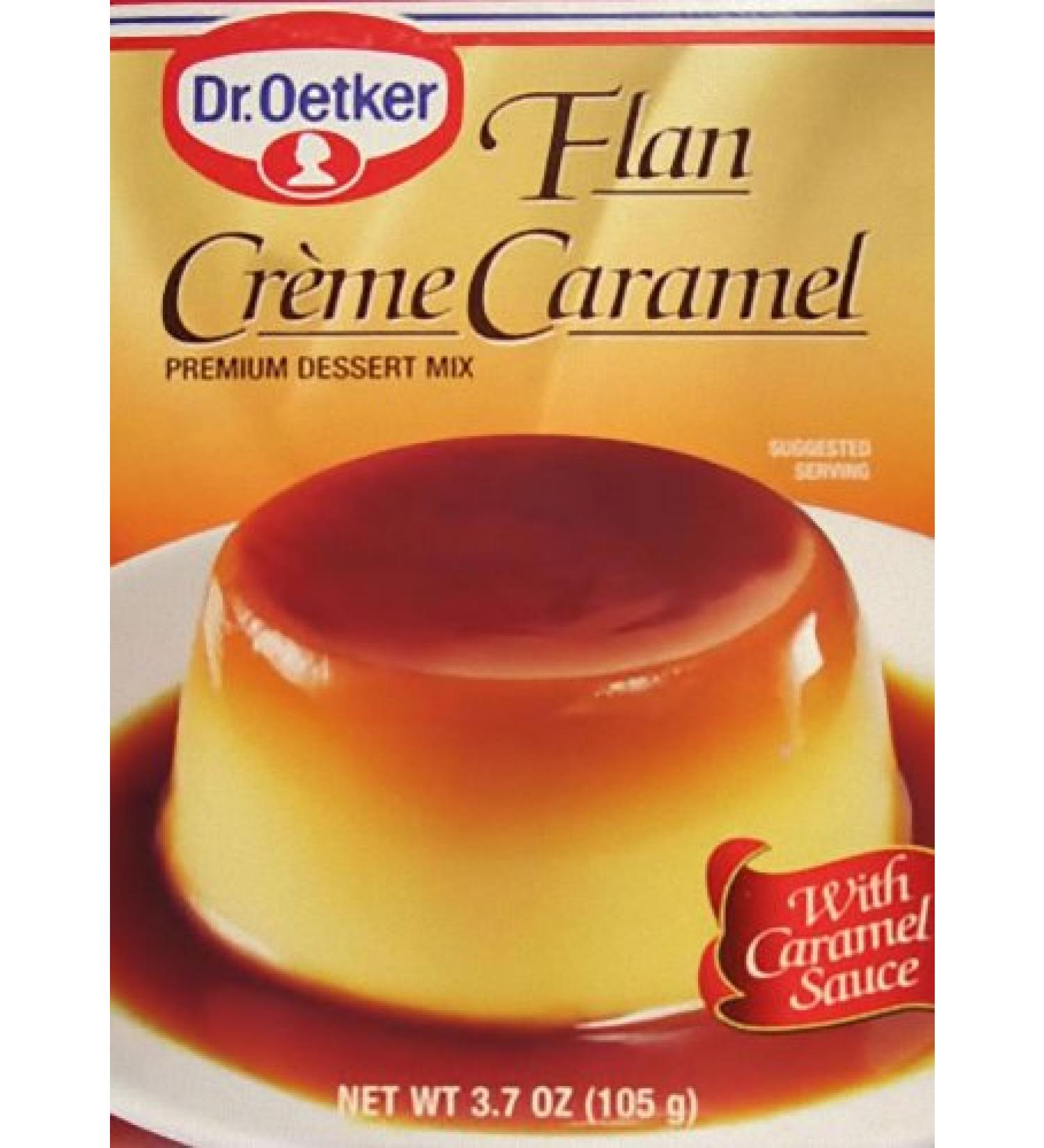 Dr. Oetker Flan Creme Caramel Dessert 3.7-Ounce - Pack of 6 - Buy Online on SooperMarket.com