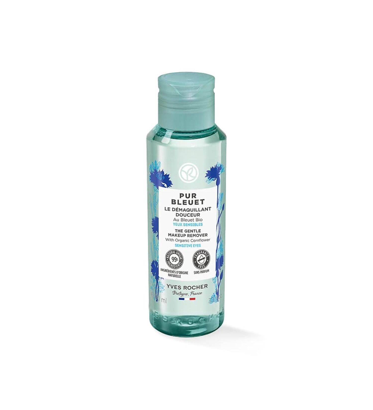Yves Rocher Gentle Makeup Remover for All Skin Types - Pur Bleuet 100 ml./3.3 fl.oz. (85338)
