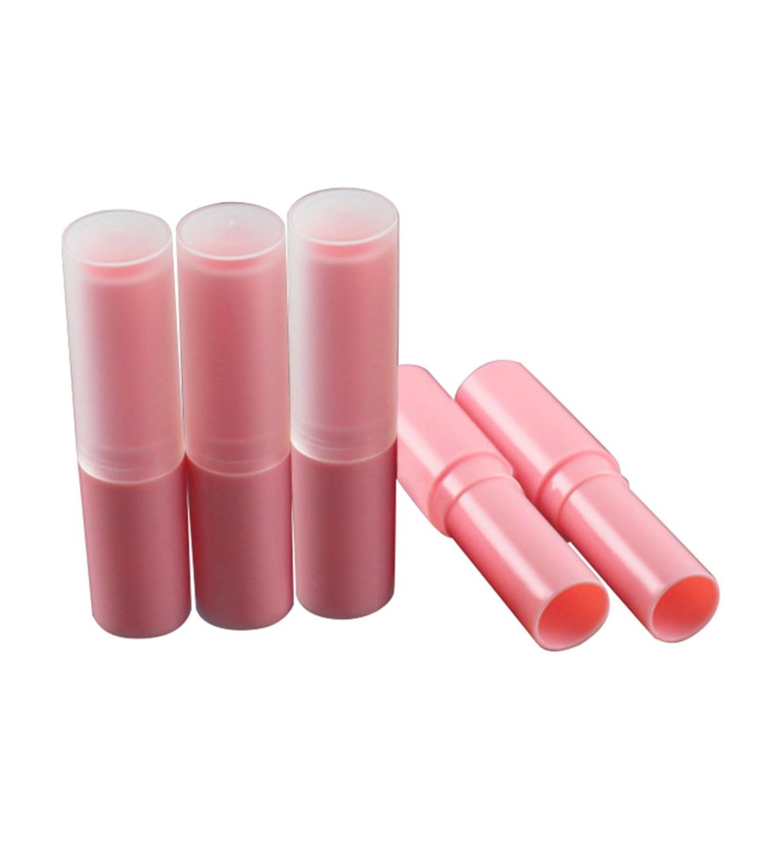 Buy HugeStore 4ML Empty Plastic Lip Balm Tubes - 20pcs Lipstick Containers with Caps for DIY Cosmetics - Buy Online on SooperMarket.com