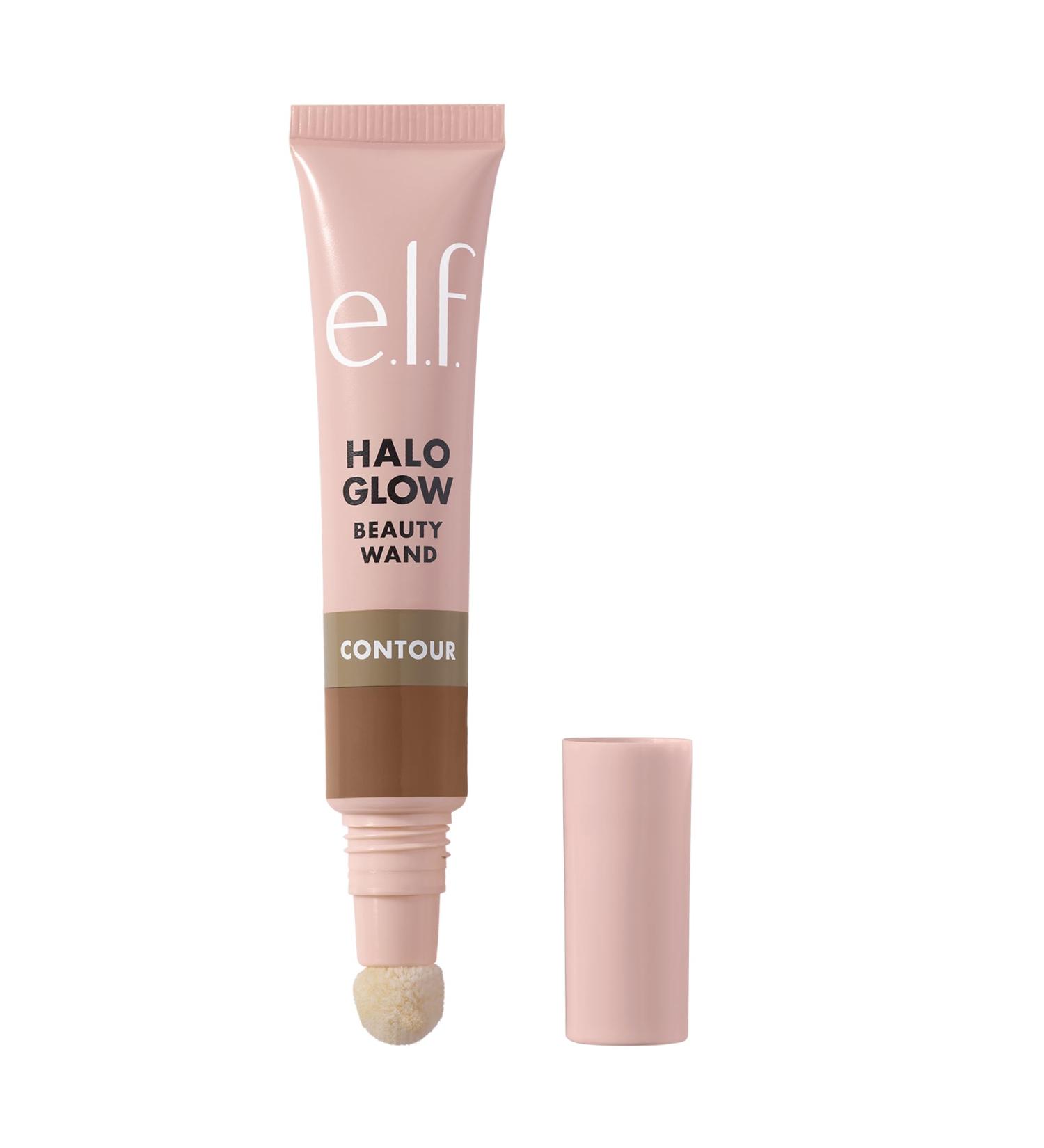 e.l.f. Halo Glow Contour Beauty Wand - Vegan & Cruelty-free Liquid Contour for Naturally Sculpted Look (Light/Medium) - Buy Online on SooperMarket.com