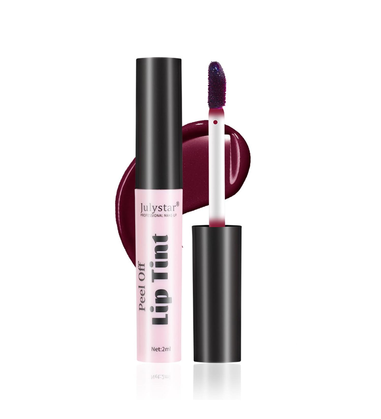 Long Lasting Waterproof Peel Off Lip Stain | Matte Finish Non-Stick Lip Tint for Women - Romance #05 - Buy Online on SooperMarket.com