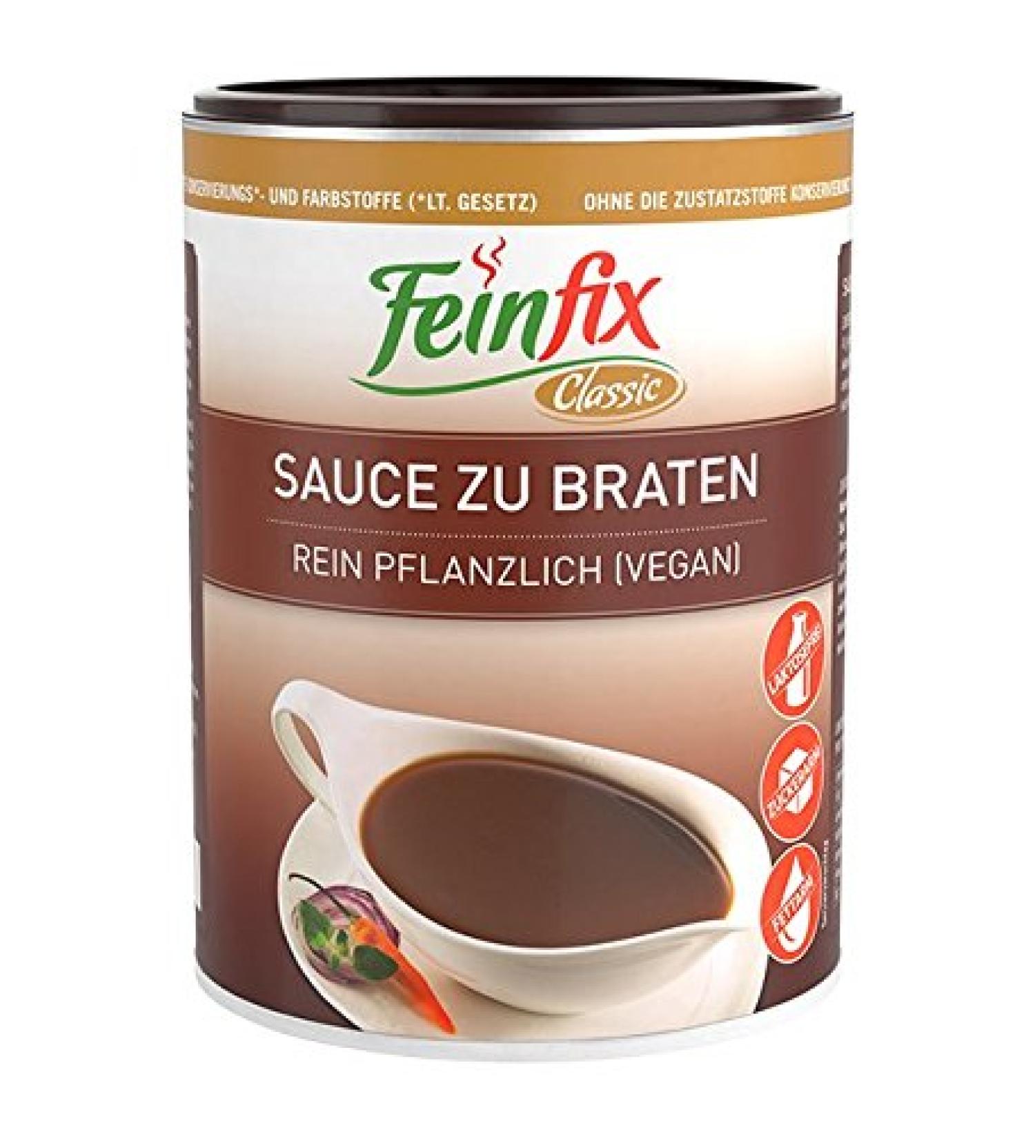 Feinfix Classic Sauce to Fry 470g | Lactose-Free & Vegan Powder for Gravy Vegetables Roasting & Pasta - Perfect for International Shipping - Buy Online on SooperMarket.com