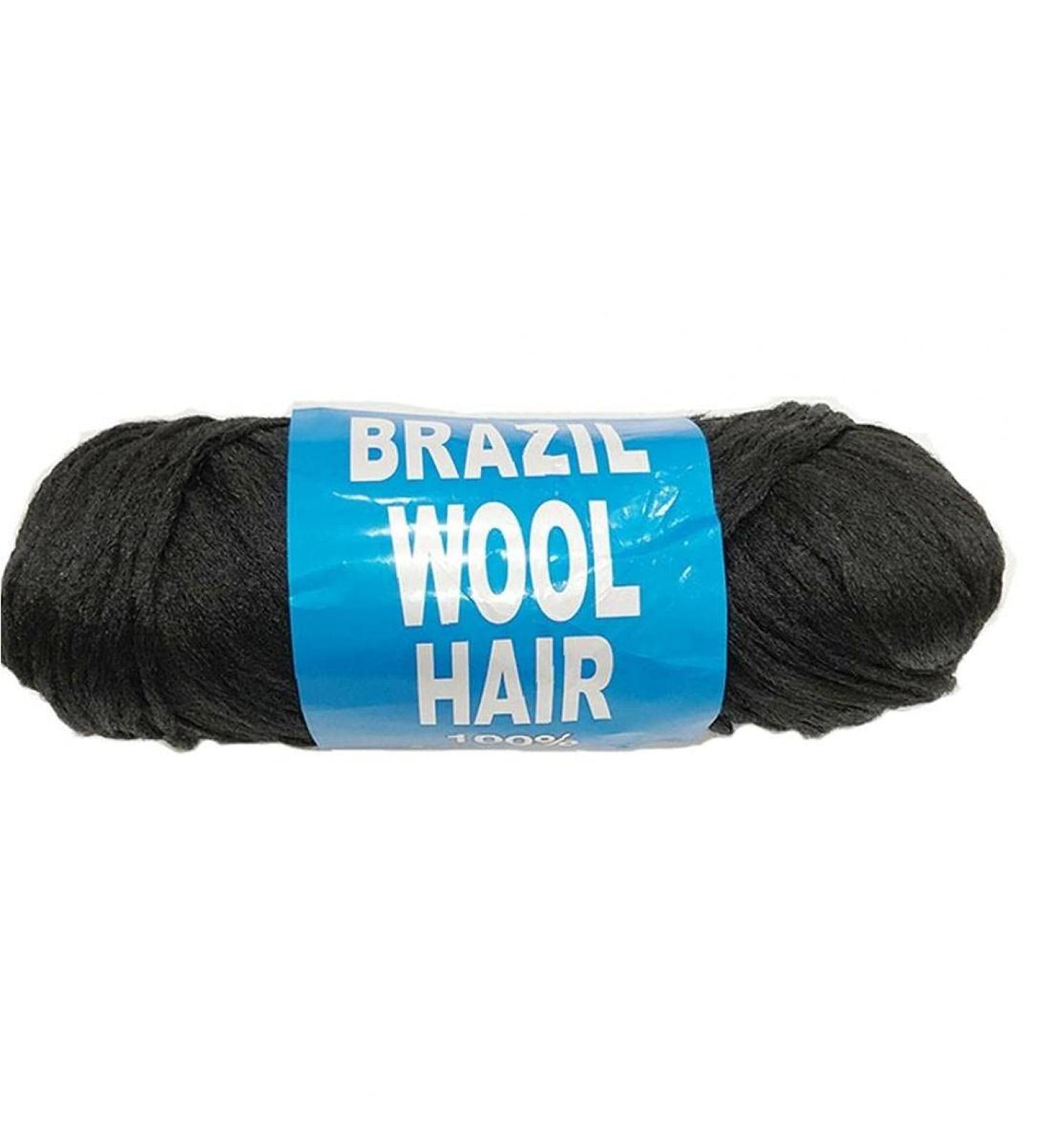 70g African Wig Folding Wool Yarn - Premium Brazilian Twisting Hair for Salon & Home Use - International Shipping Available - Buy Online on SooperMarket.com